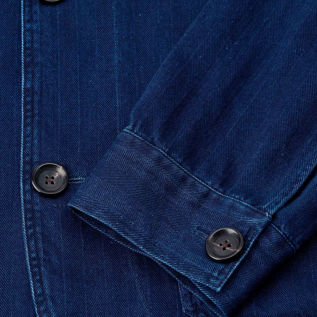 Oliver Spencer Bradwell Jacket Faye - Indigo Blue