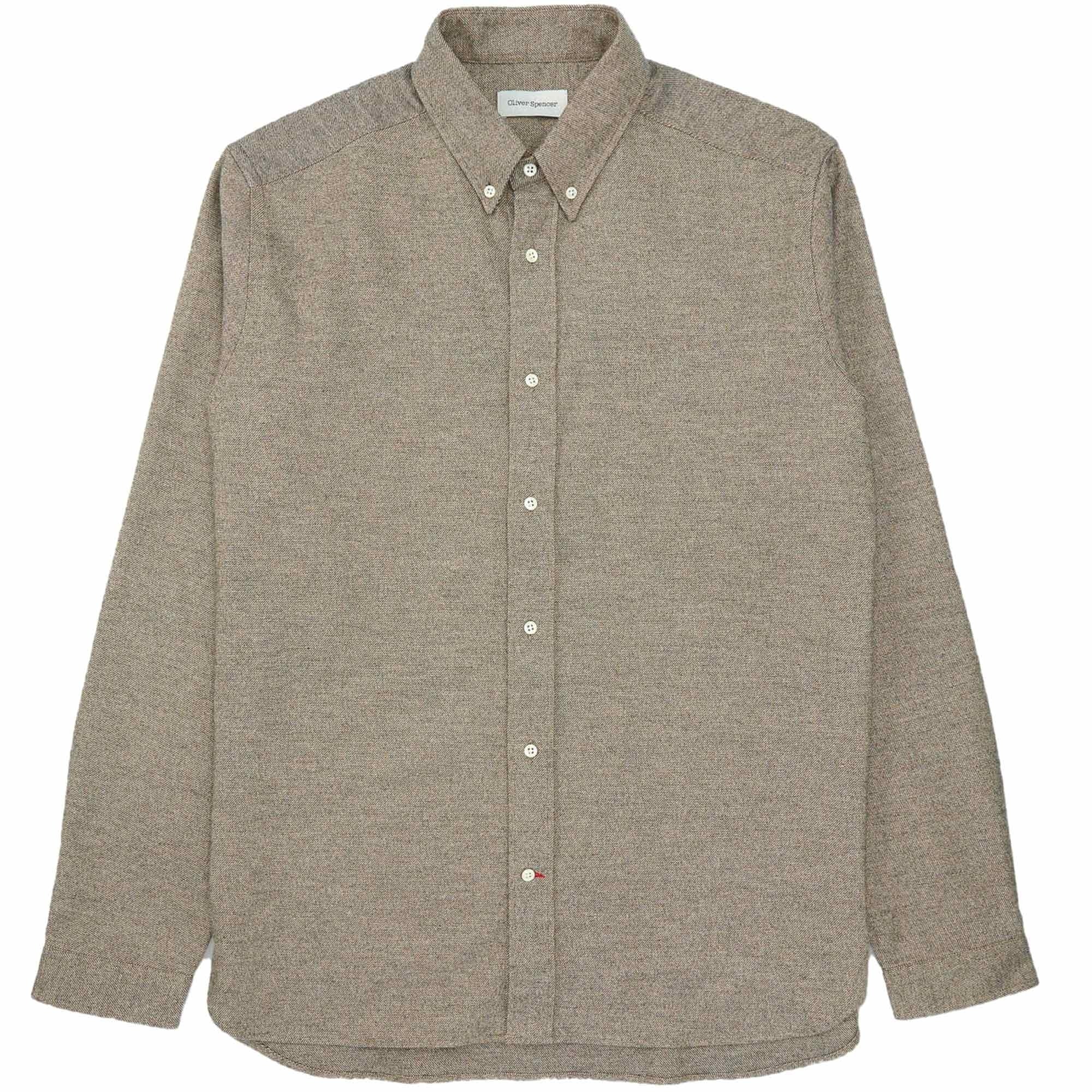 Oliver Spencer Brook Shirt - Rutherford Beige