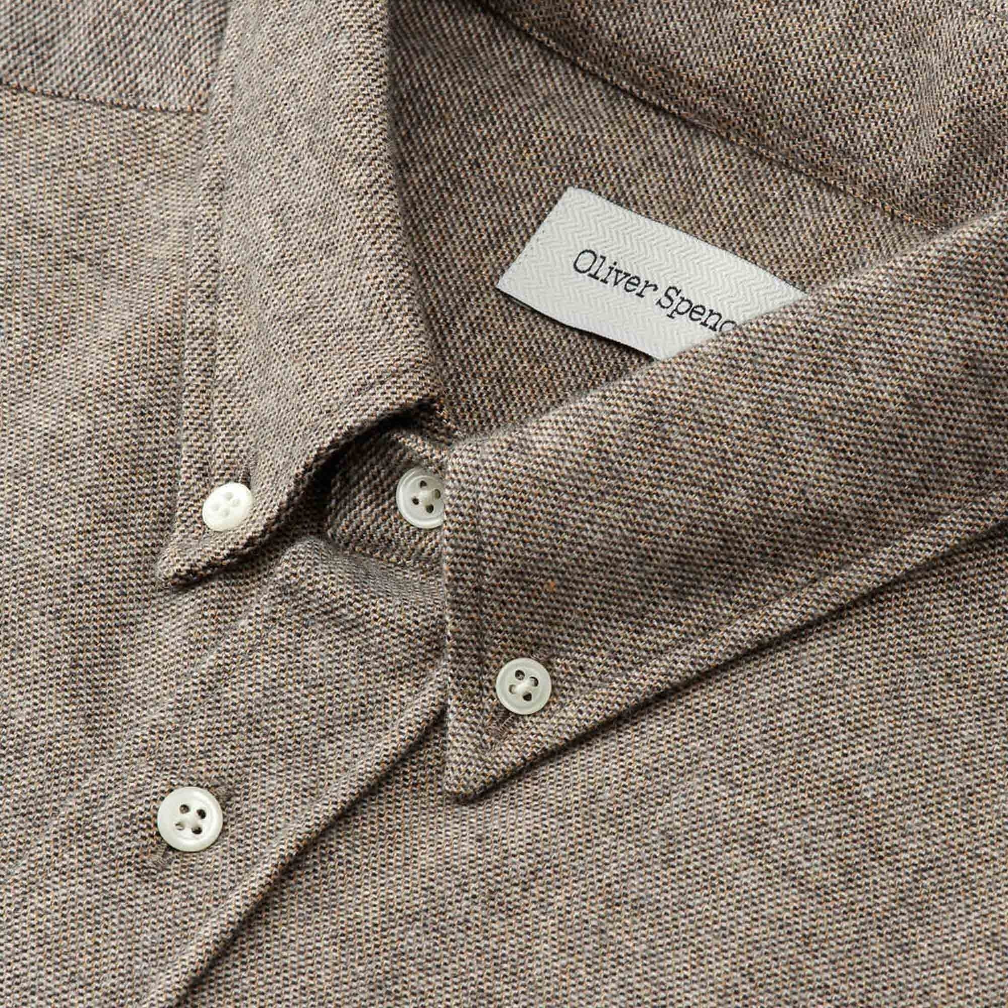 Oliver Spencer Brook Shirt - Rutherford Beige