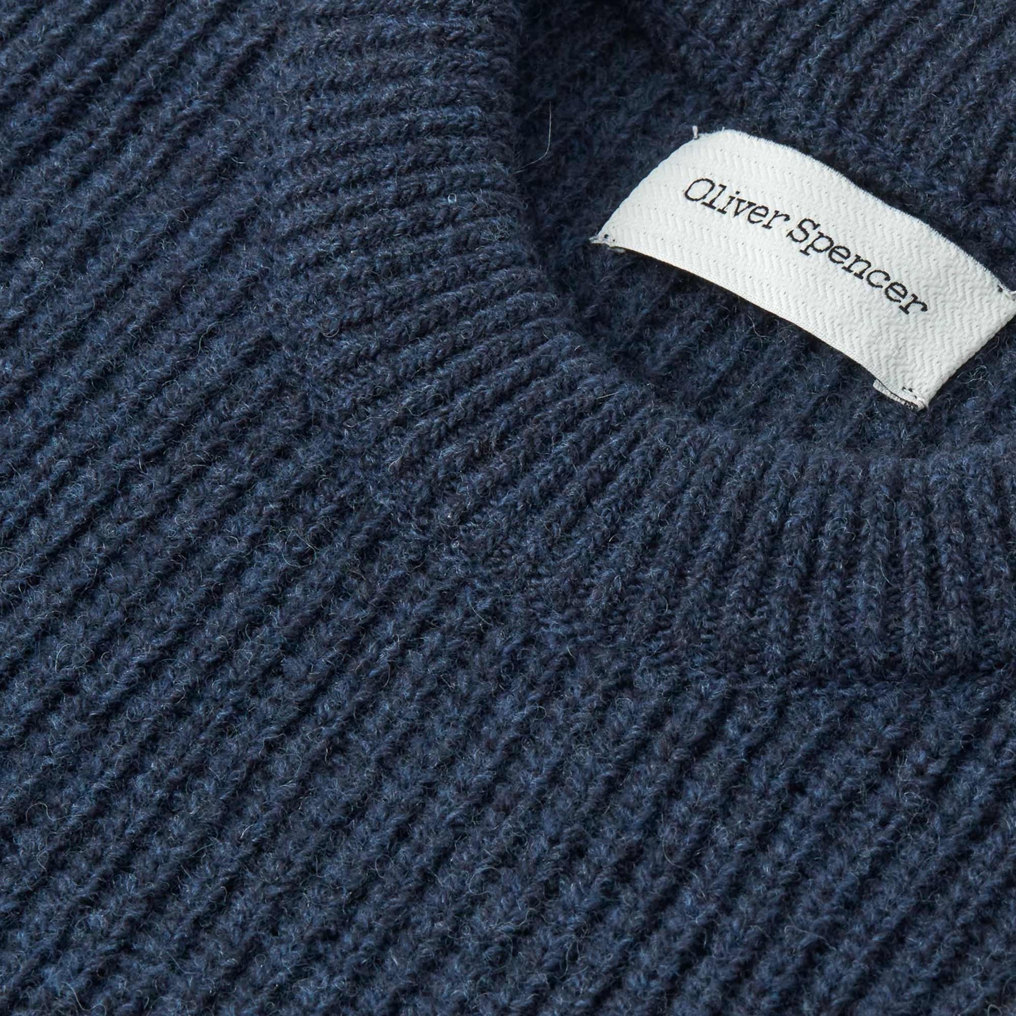 Oliver Spencer Blenheim Jumper - Birling Navy