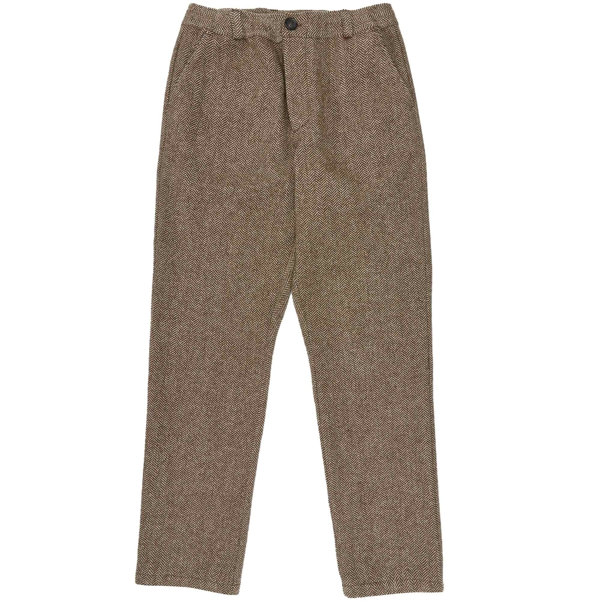 Oliver Spencer Belted Trousers -  Beige
