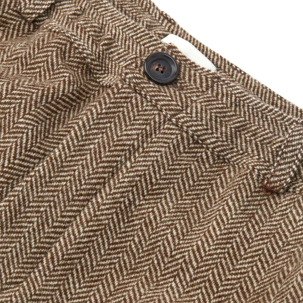Oliver Spencer Belted Trousers -  Beige