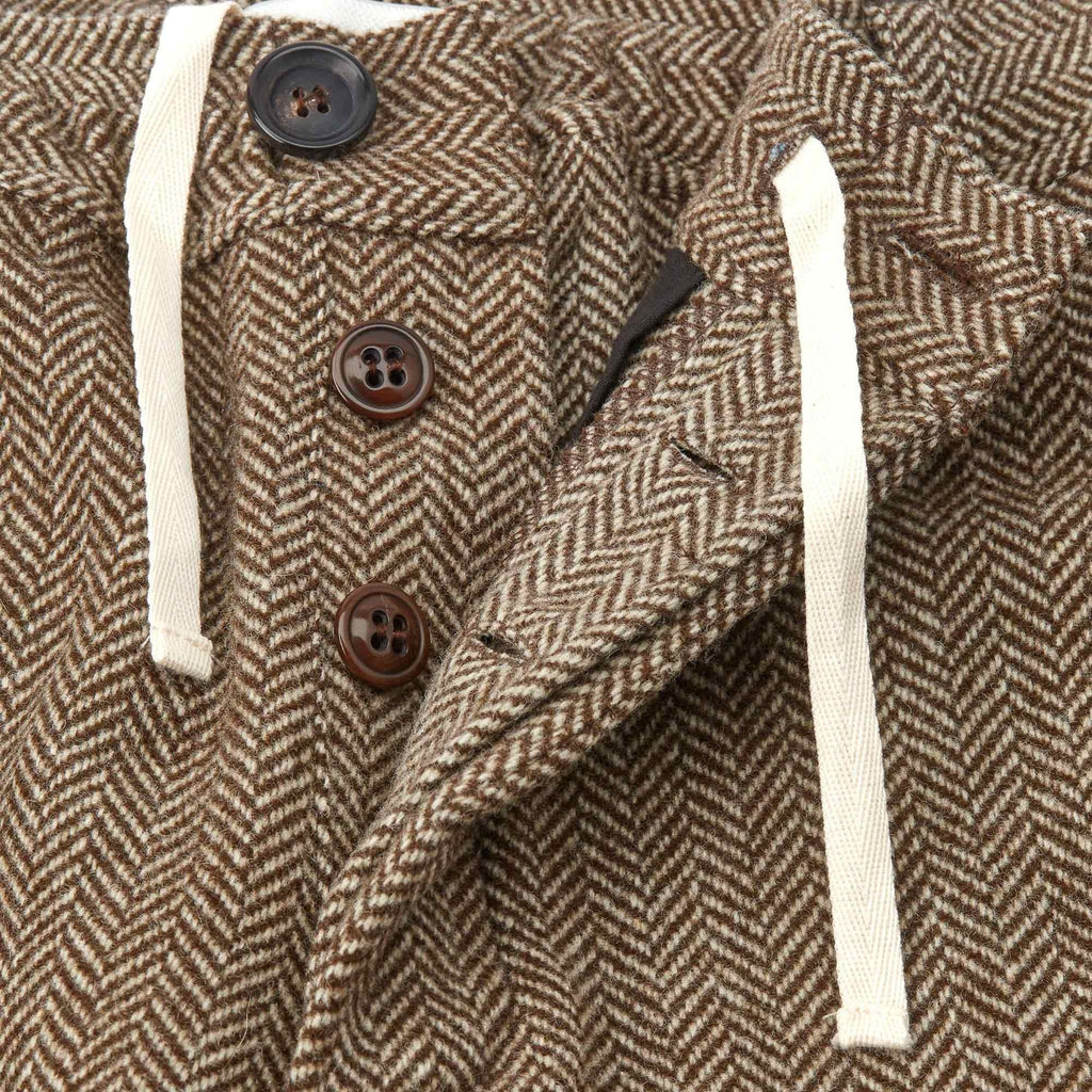 Oliver Spencer Belted Trousers -  Beige
