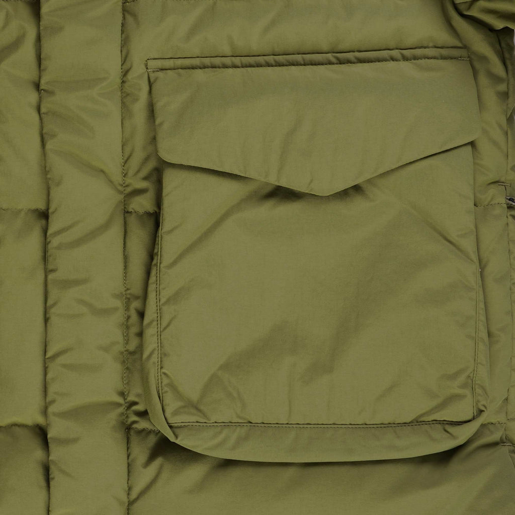 Snow Peak Recycled Down Jacket - Olive