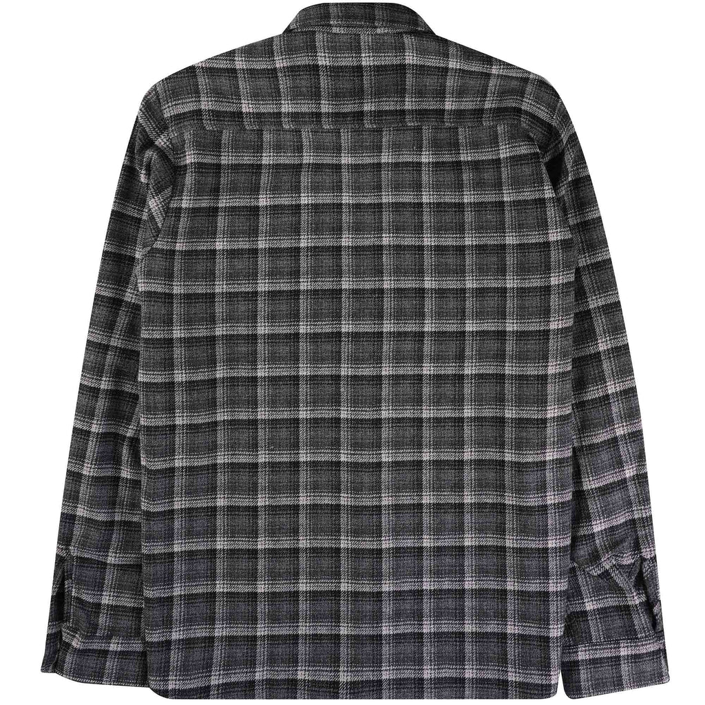 A.P.C. Trek Check Overshirt - Anthracite