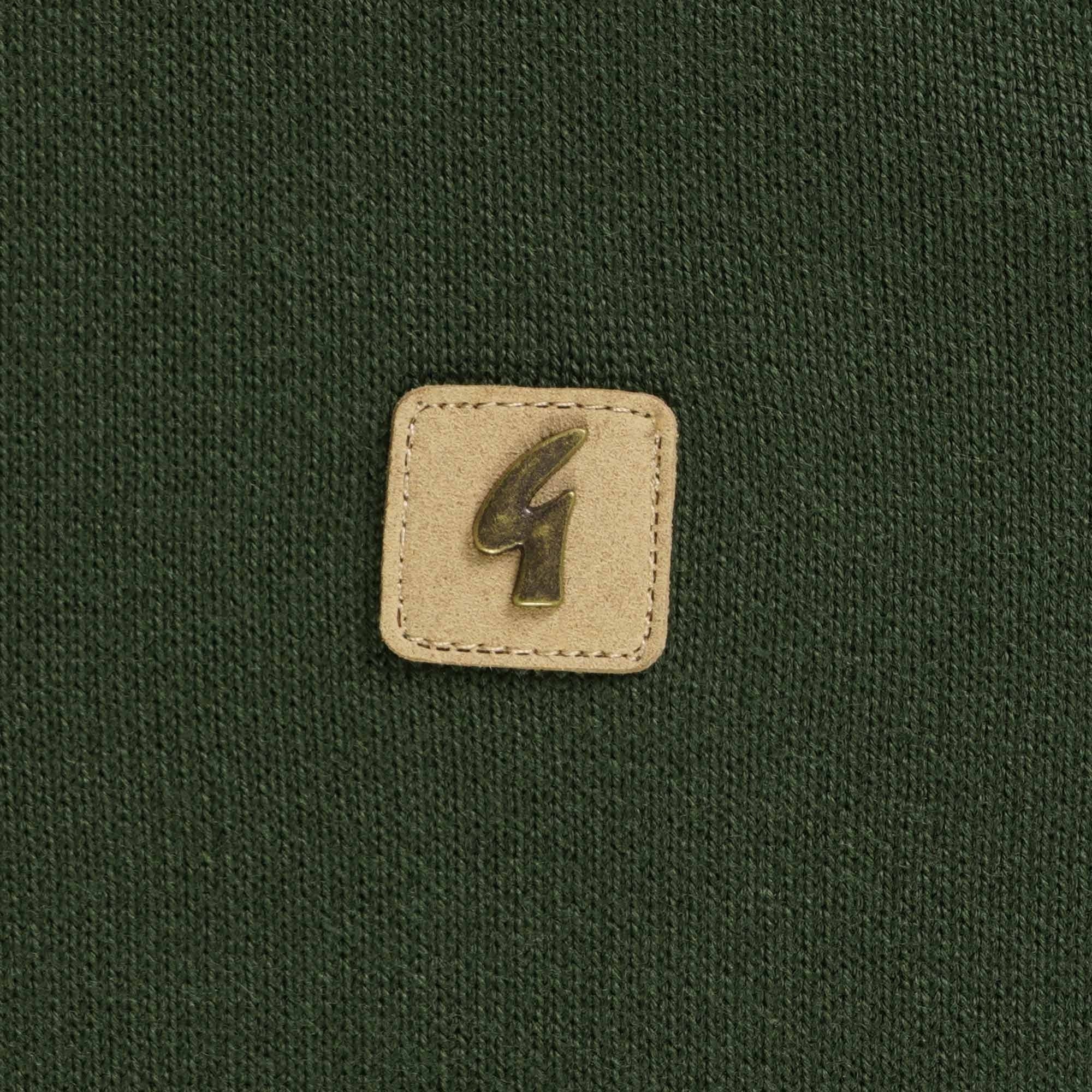 Gabicci Vintage Ricardo Roll Neck Jumper - Forest