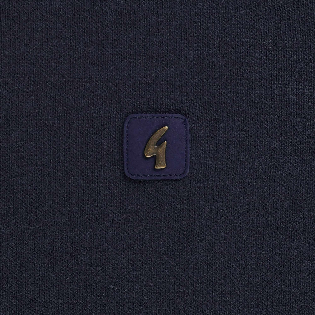 Gabicci Vintage Lineker Polo Shirt - Navy