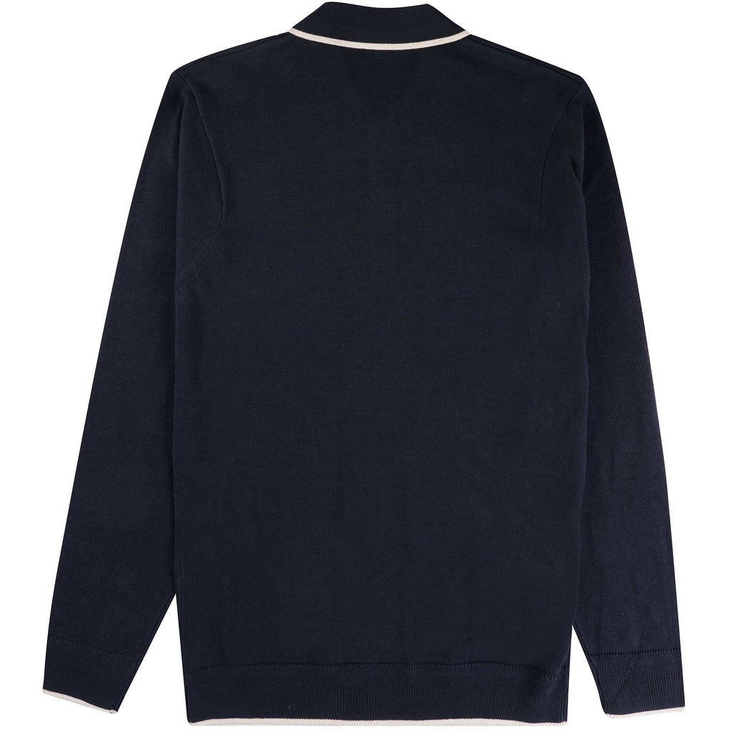 Gabicci Vintage Lineker Polo Shirt - Navy