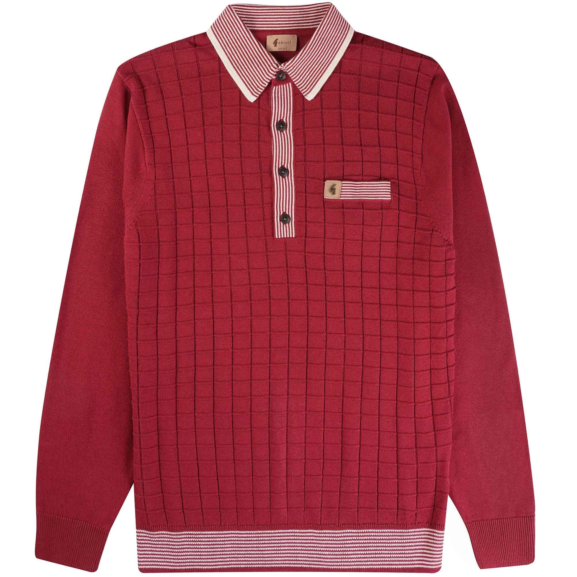 Gabicci Vintage Christian Polo Shirt - Rosso