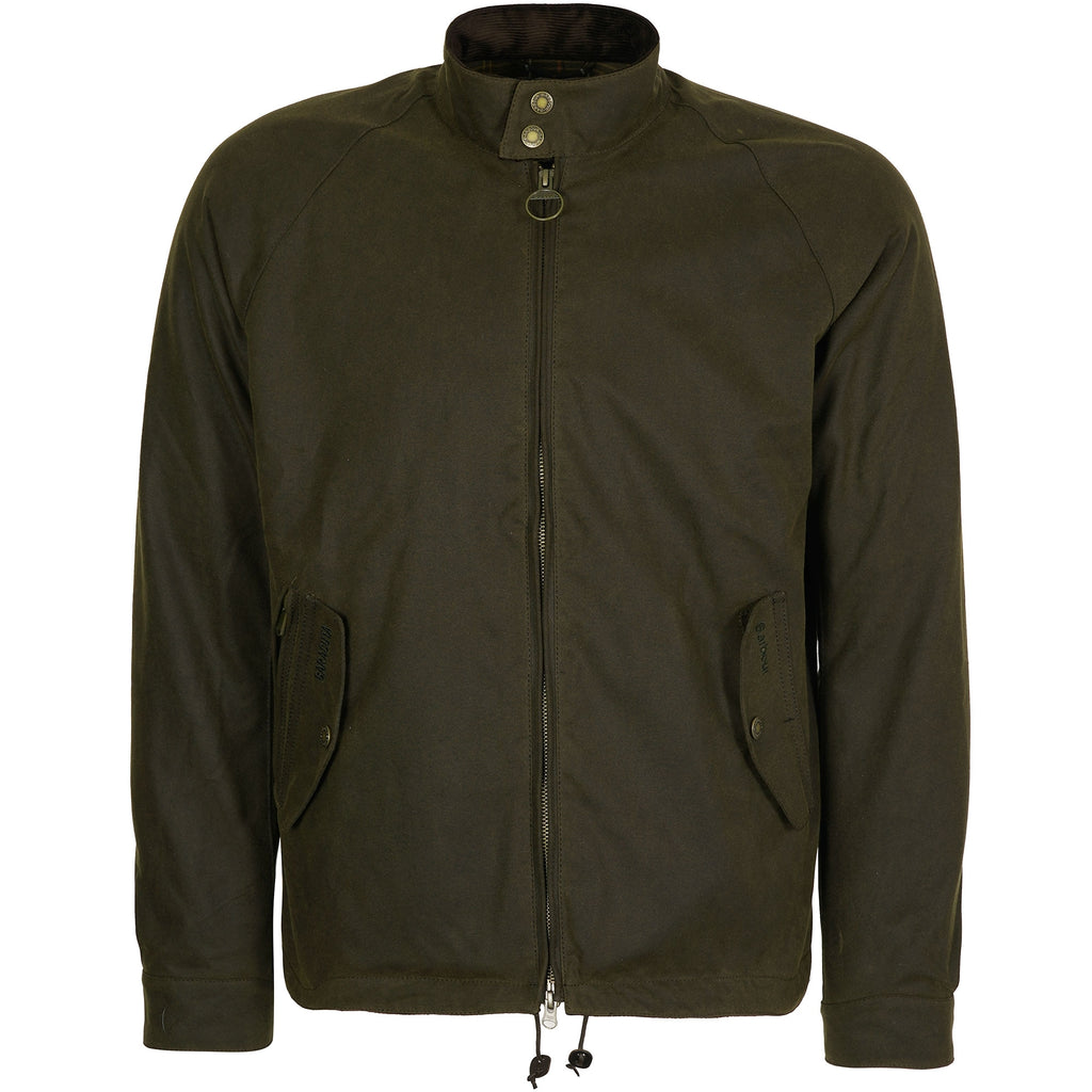 Barbour x Baracuta Brown Wax Jacket - Olive