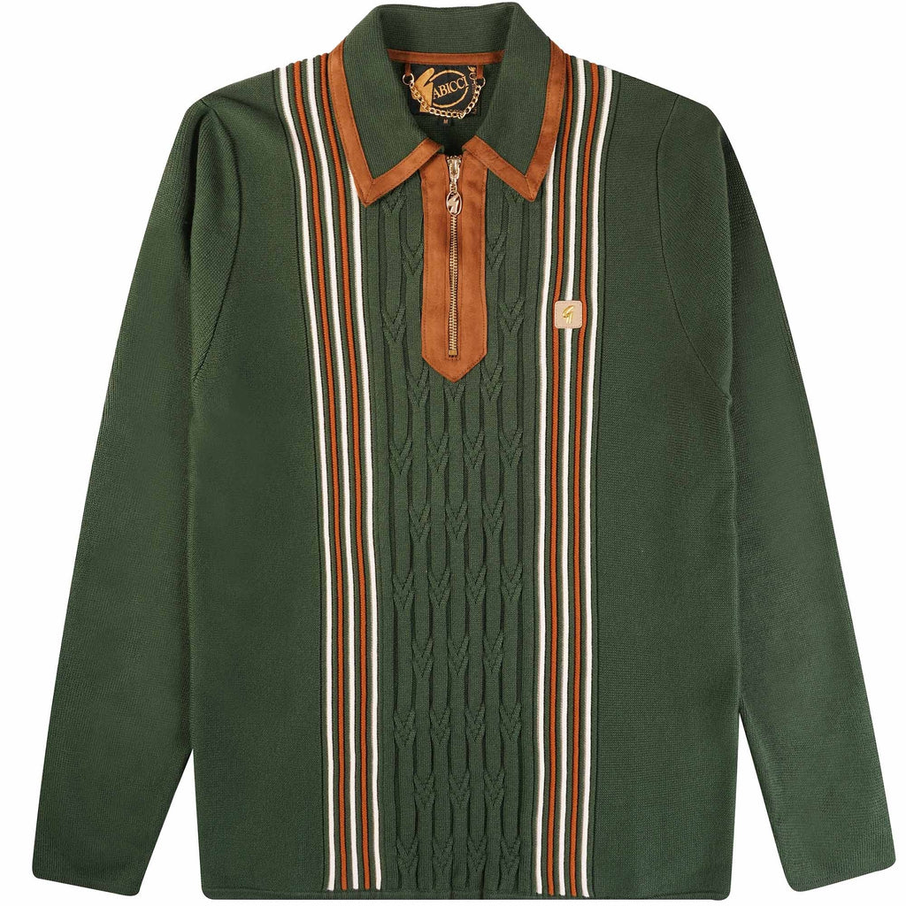 Gabicci Vintage 50th Anniversary Norman Polo Shirt - Forest