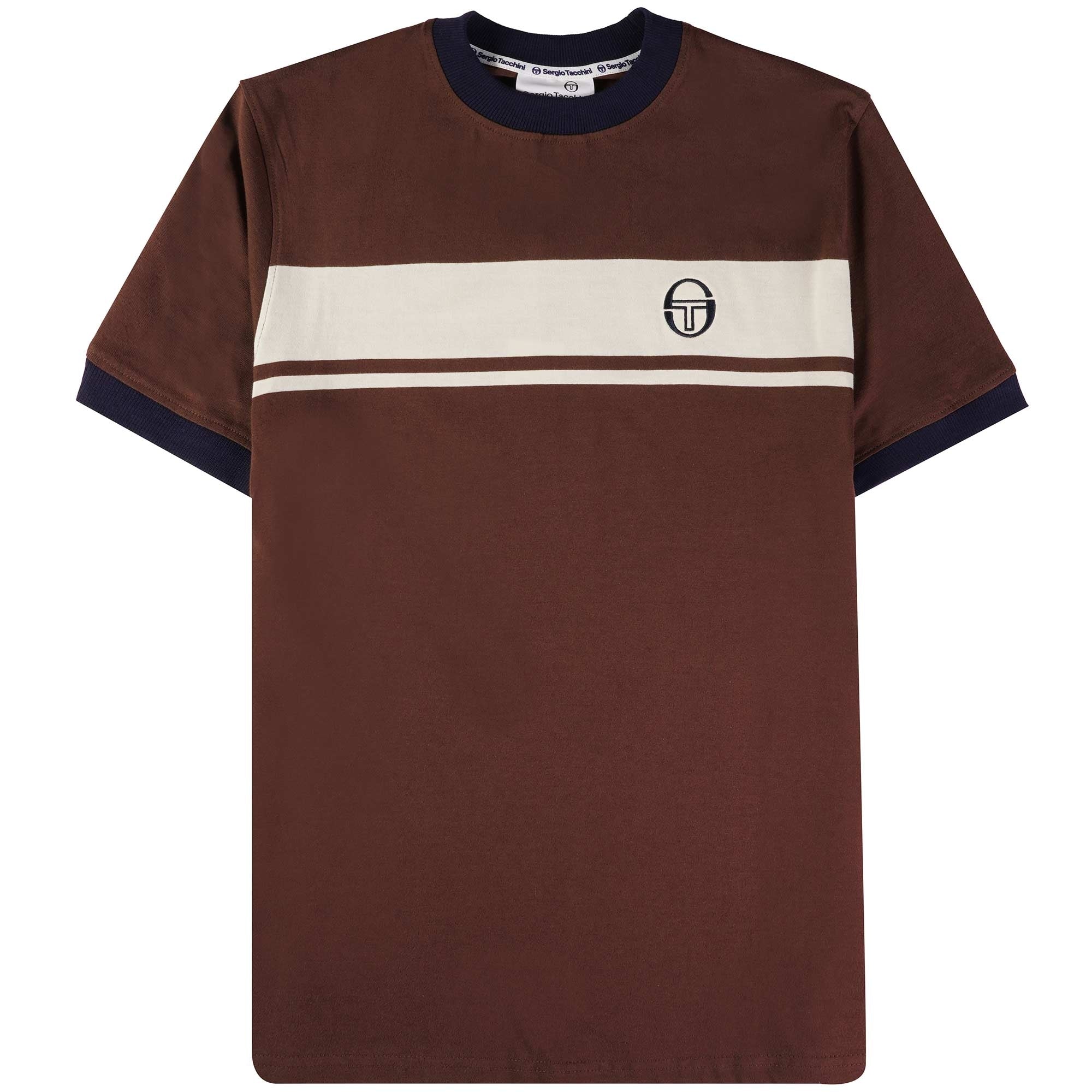 Sergio Tacchini Master T-Shirt - Deep Mahogany