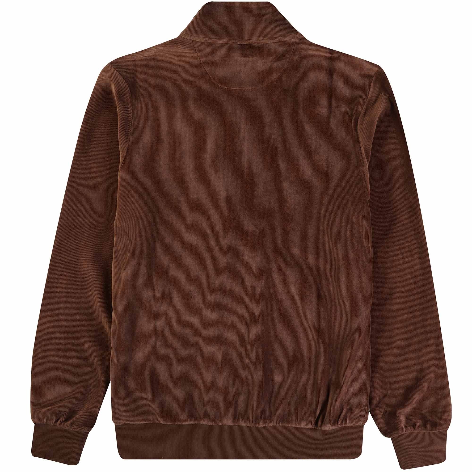 Sergio Tacchini Boris Rib Track Top - Deep Mahogany