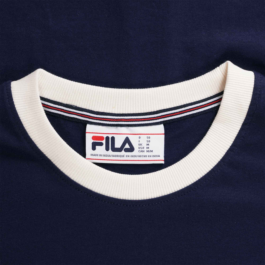 Fila Vintage Marconi T-Shirt - Fila Navy