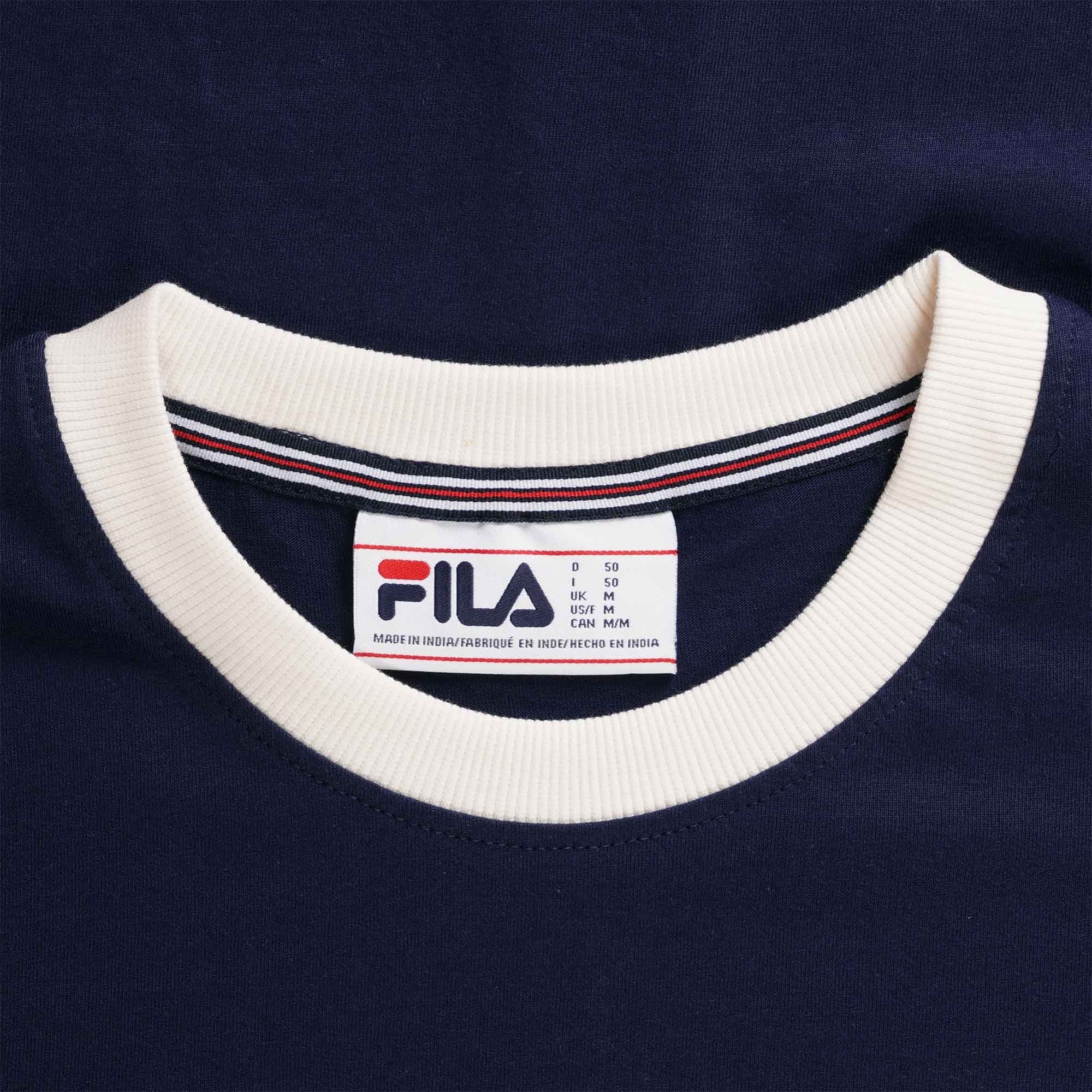 Fila Vintage Marconi T-Shirt - Fila Navy