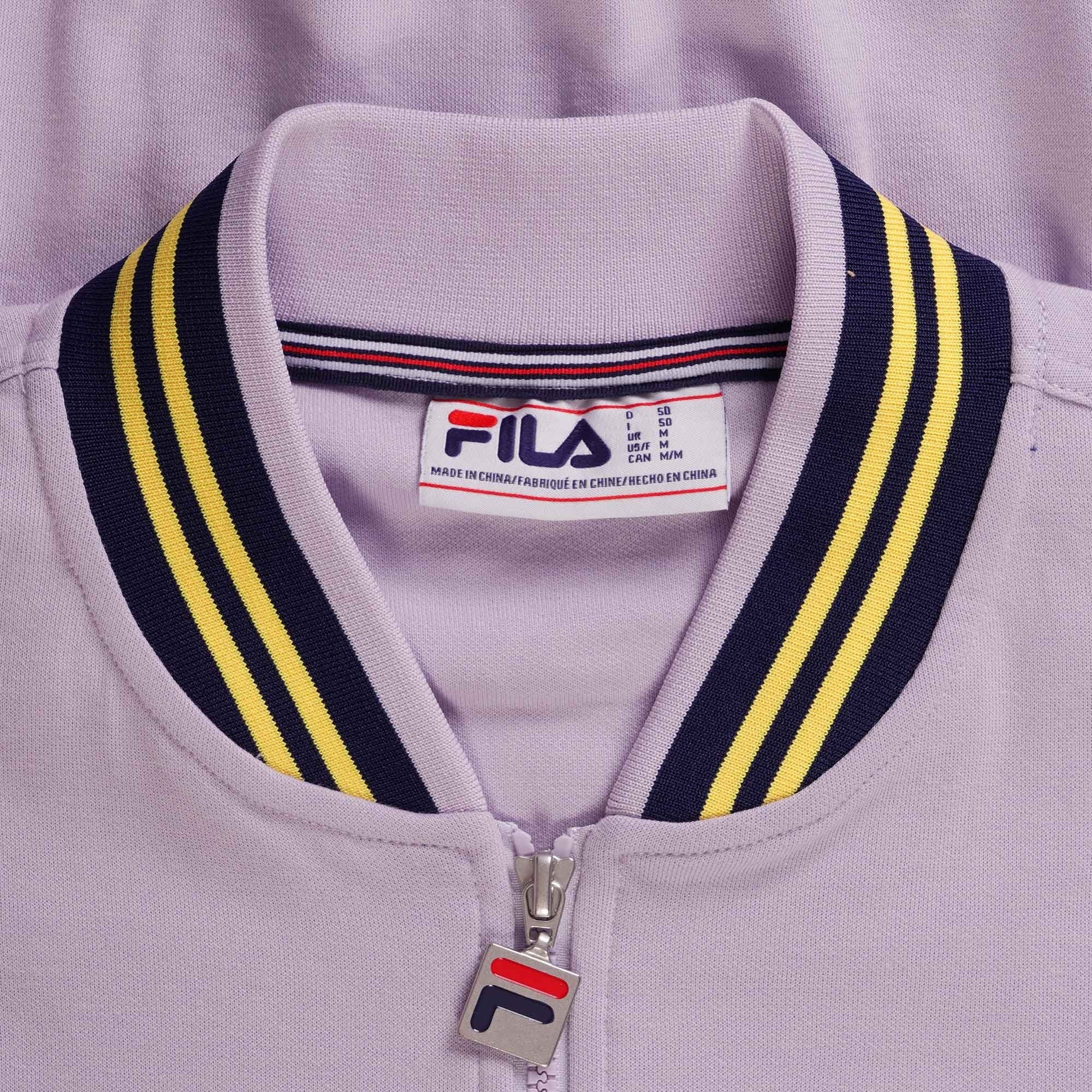 Fila Vintage Settanta Baseball Track Jacket - Thistle