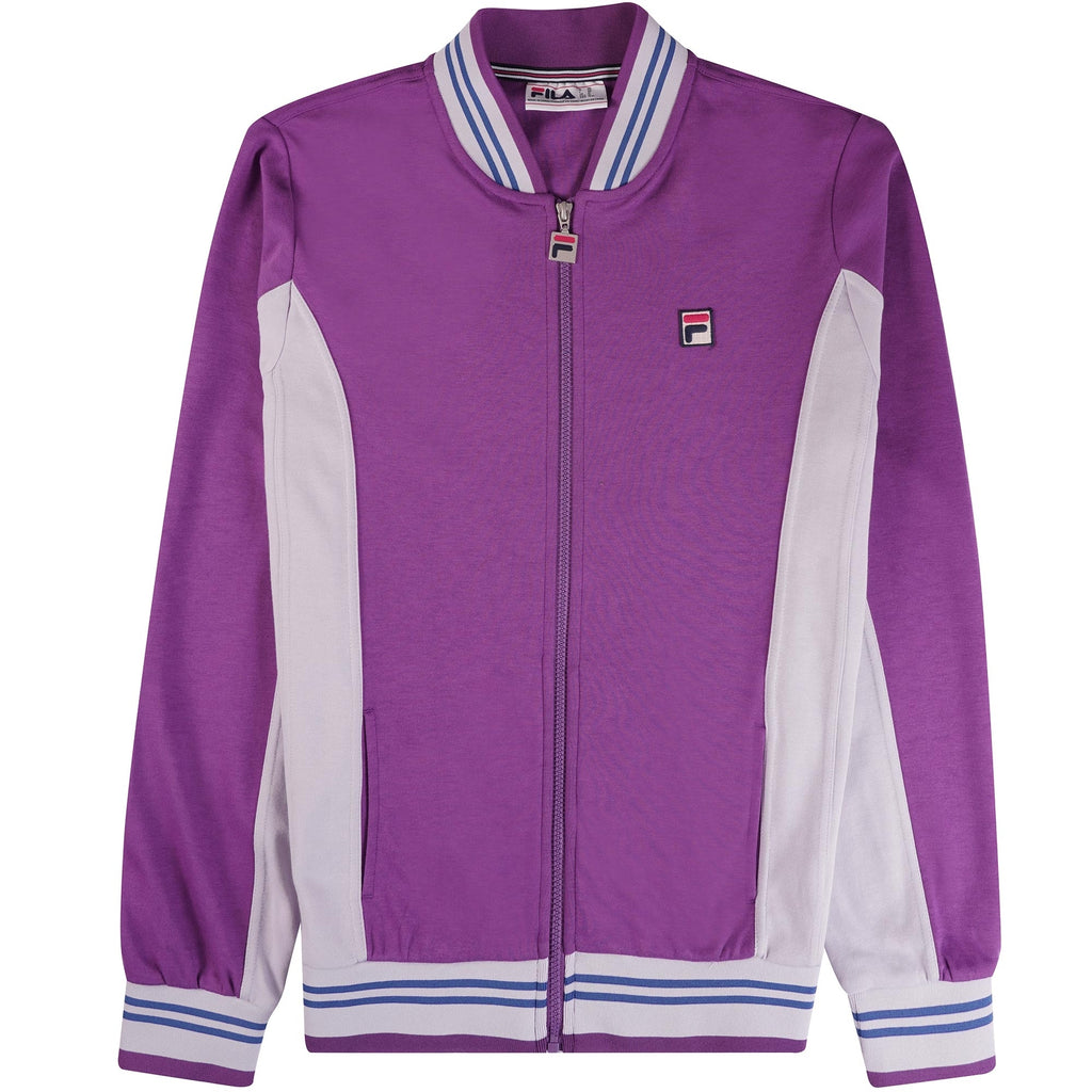 Fila Vintage Settanta Baseball Track Jacket - Sunset Purple