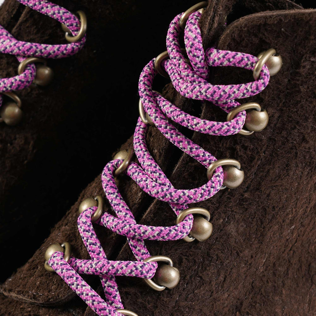 101 Hardware Suede Boots - Dark Brown