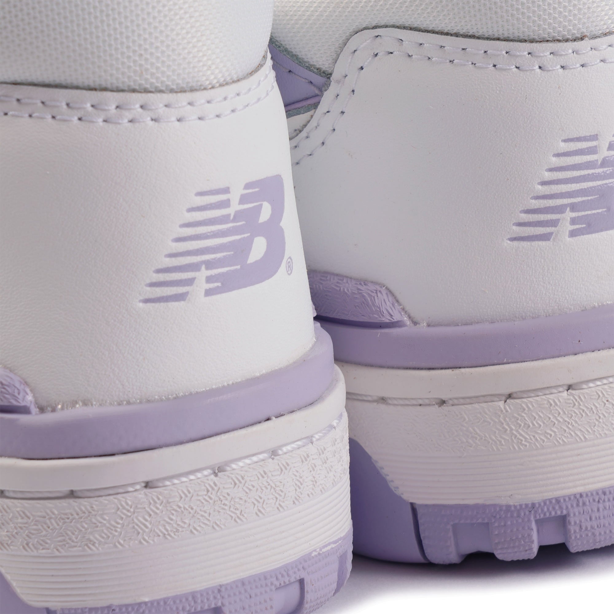 New Balance Womens 550s - White and Lilac