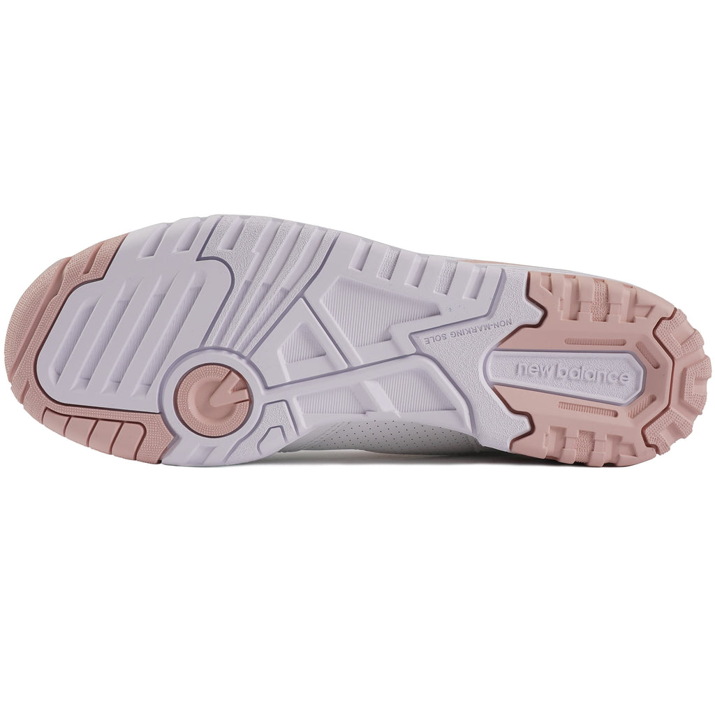 New Balance Womens 550s - White and Pink