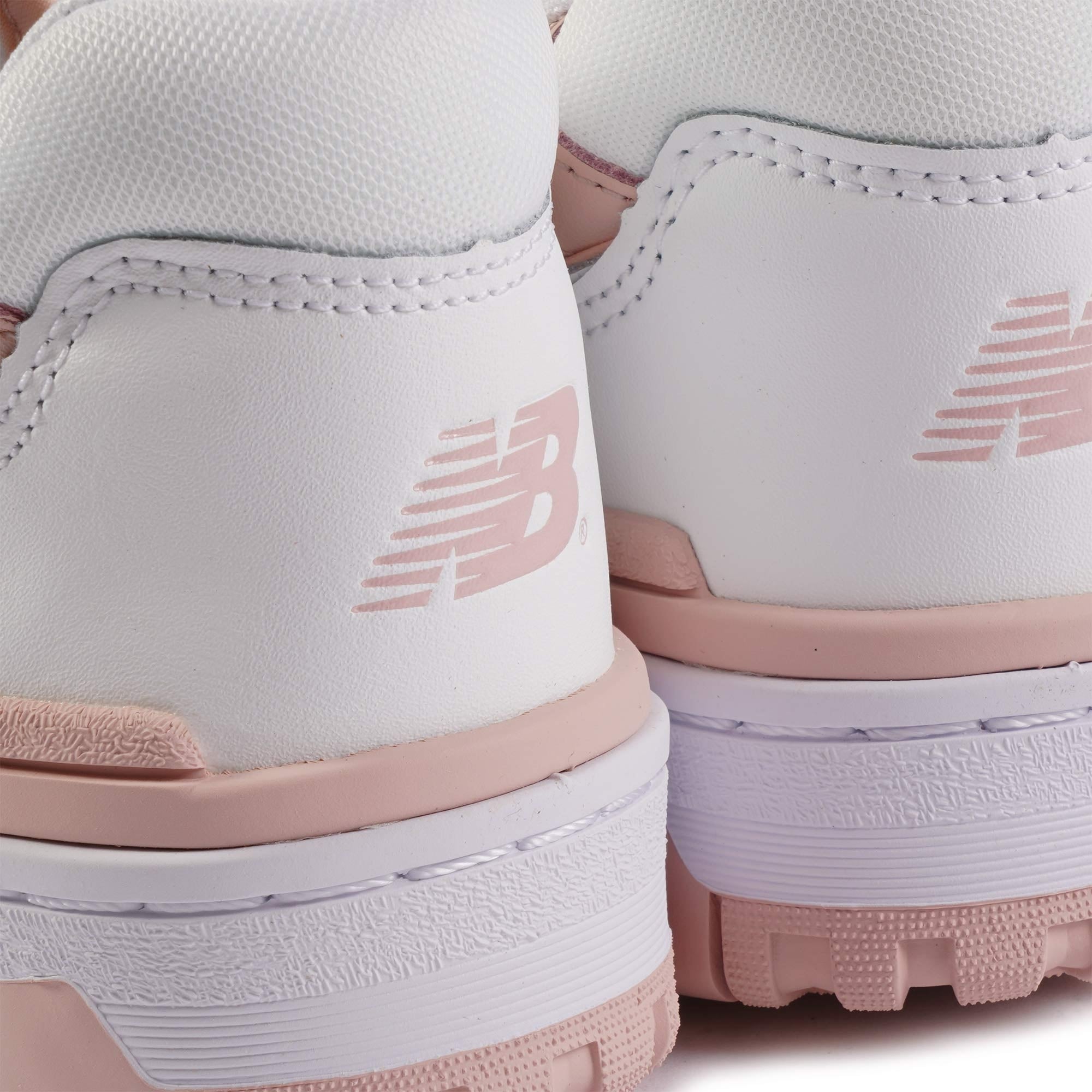 New Balance Womens 550s - White and Pink