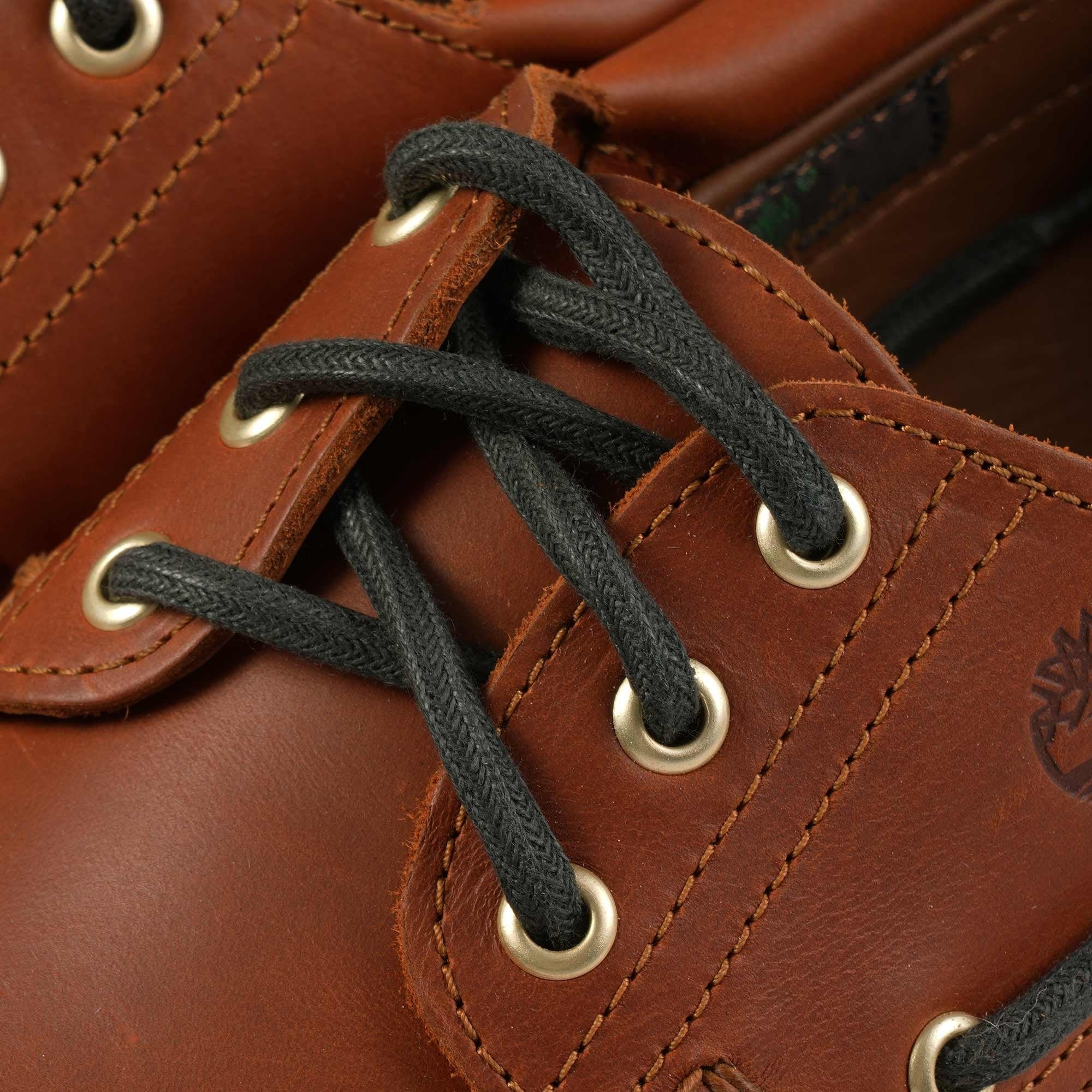 Timberland 3 Eye Lug Handsewn Boat Shoe - Brown