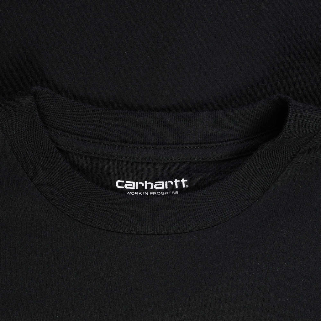 Carhartt WIP Short Sleeve Ollie Mac Icy Lake T-Shirt - Black