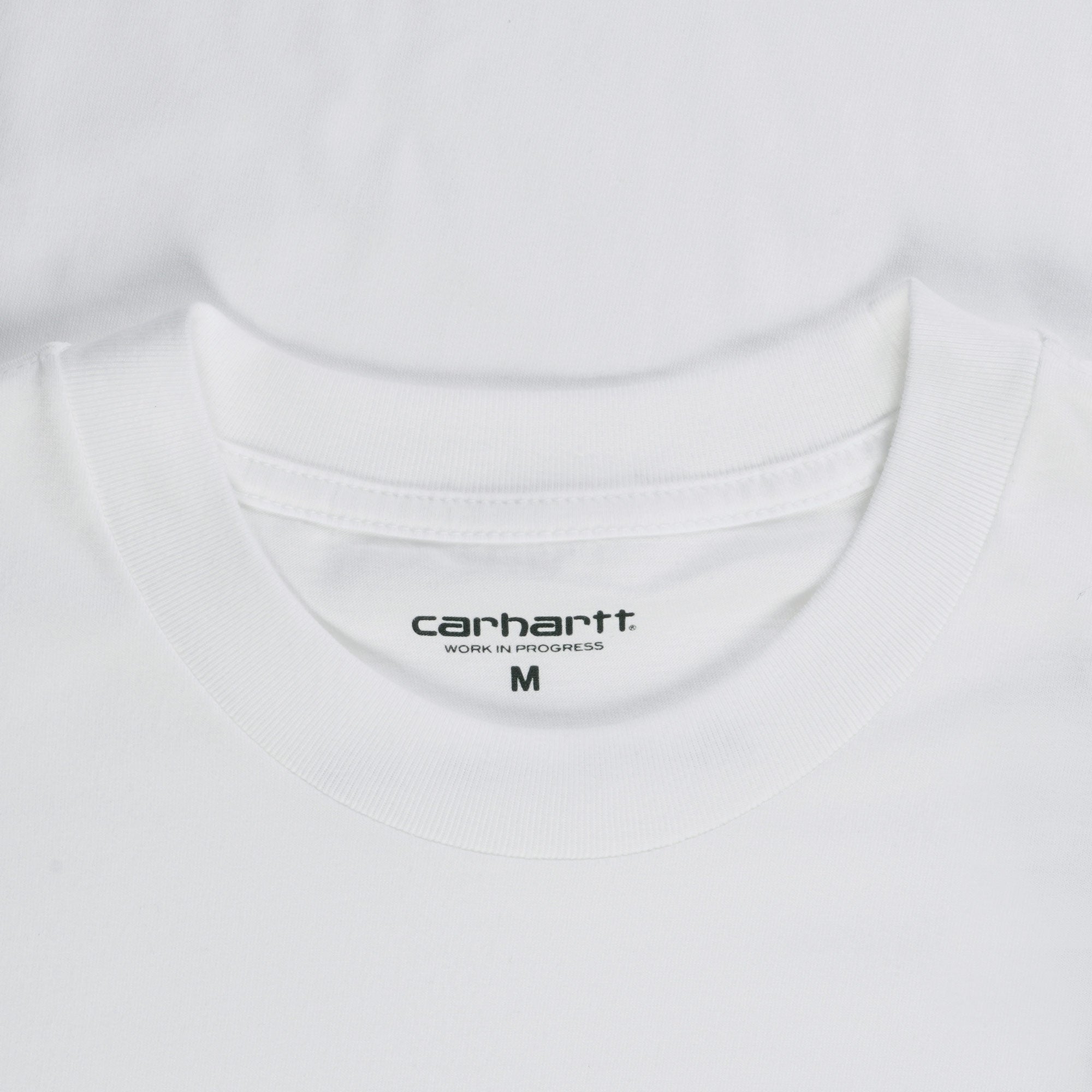 Carhartt WIP Short Sleeve Ollie Mac Icy Lake T-Shirt - White