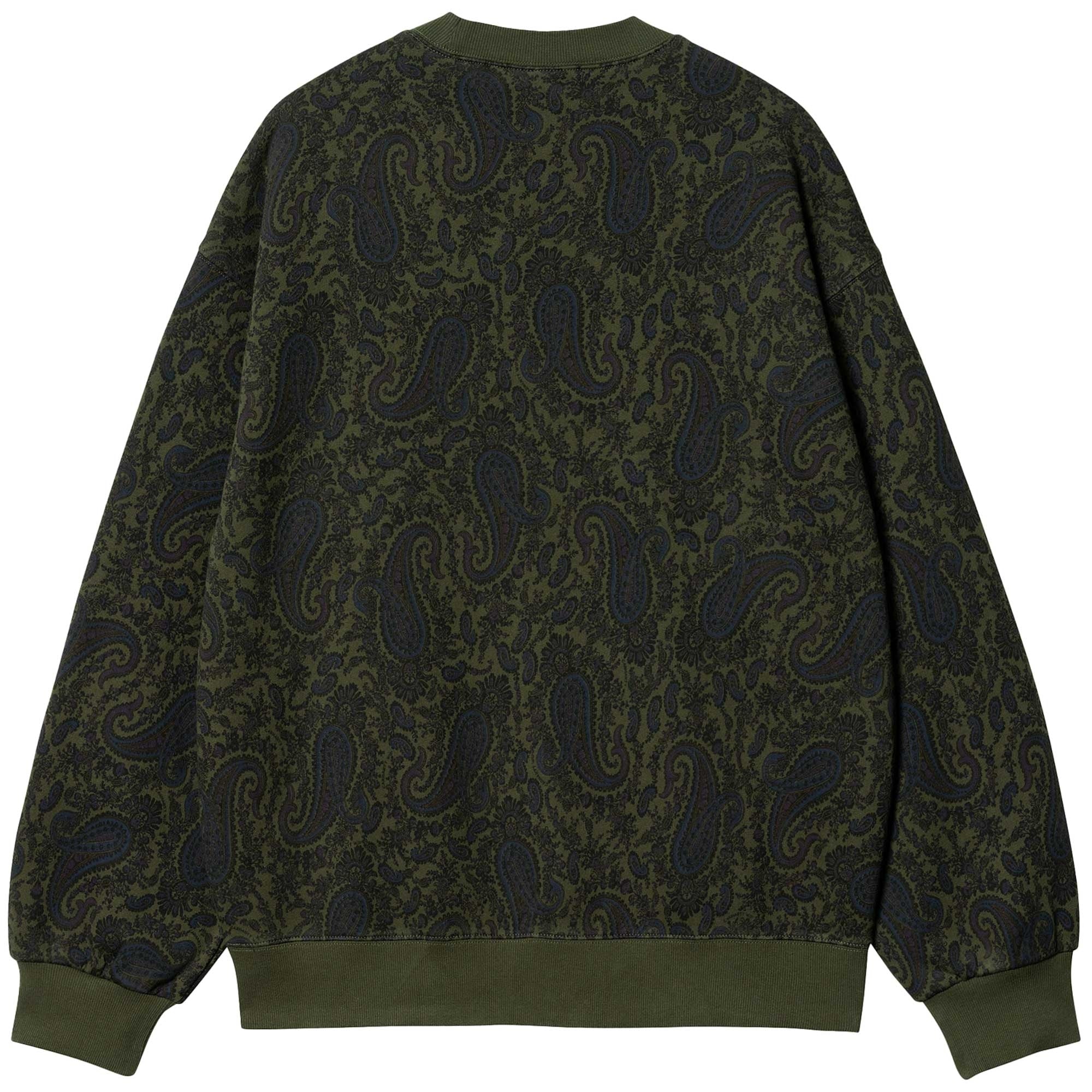 Carhartt WIP Paisley Sweat - Plant