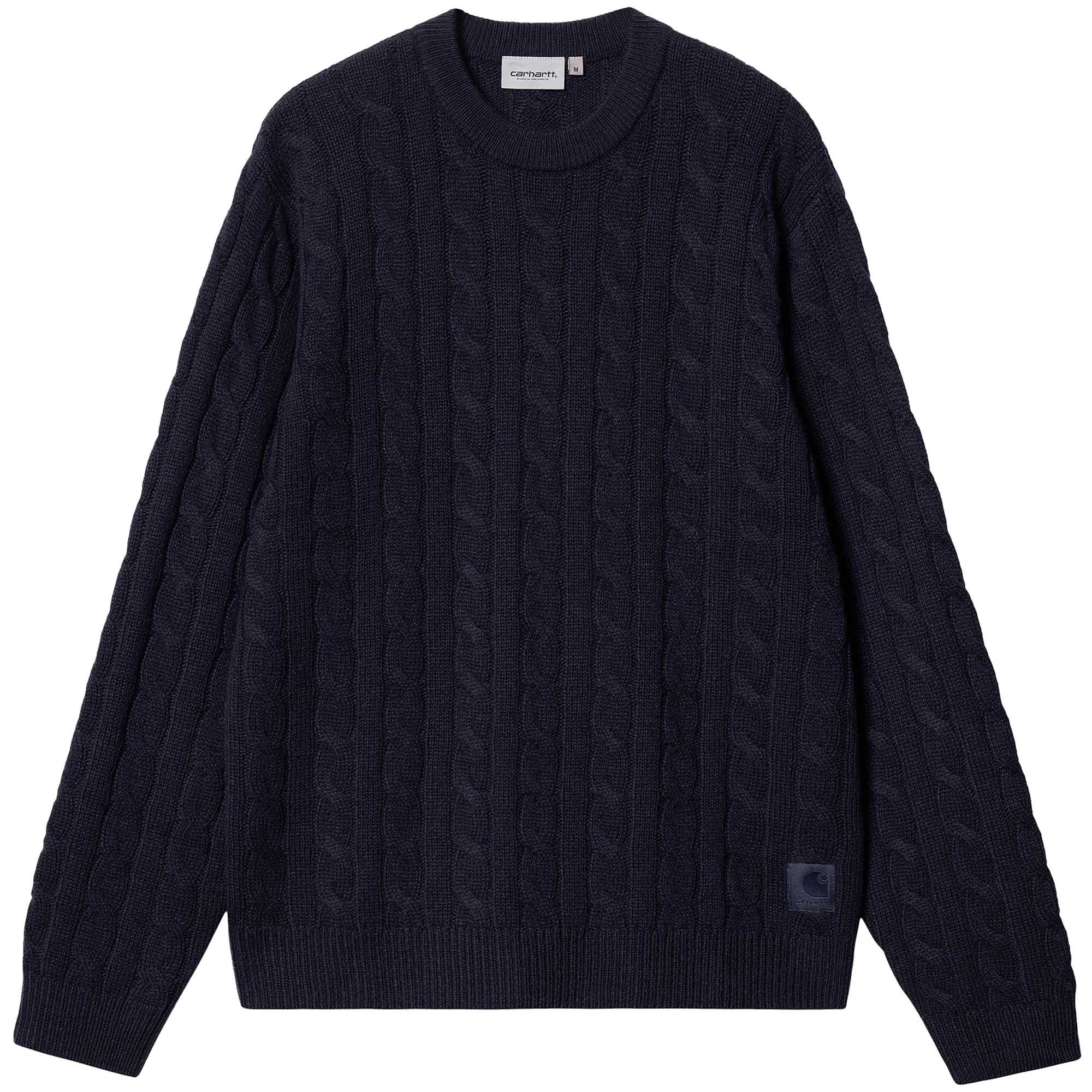 Carhartt WIP Cambell Sweater - Dark Navy