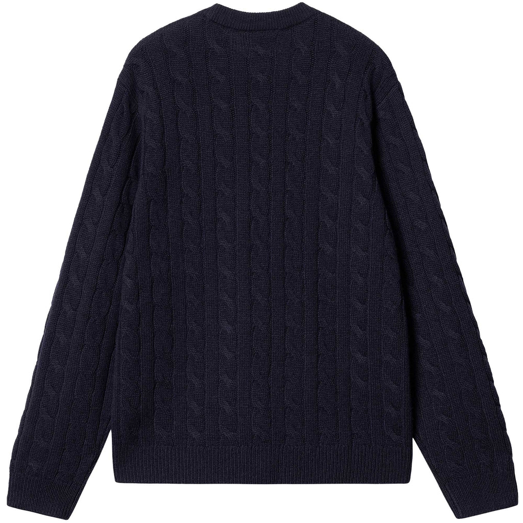 Carhartt WIP Cambell Sweater - Dark Navy