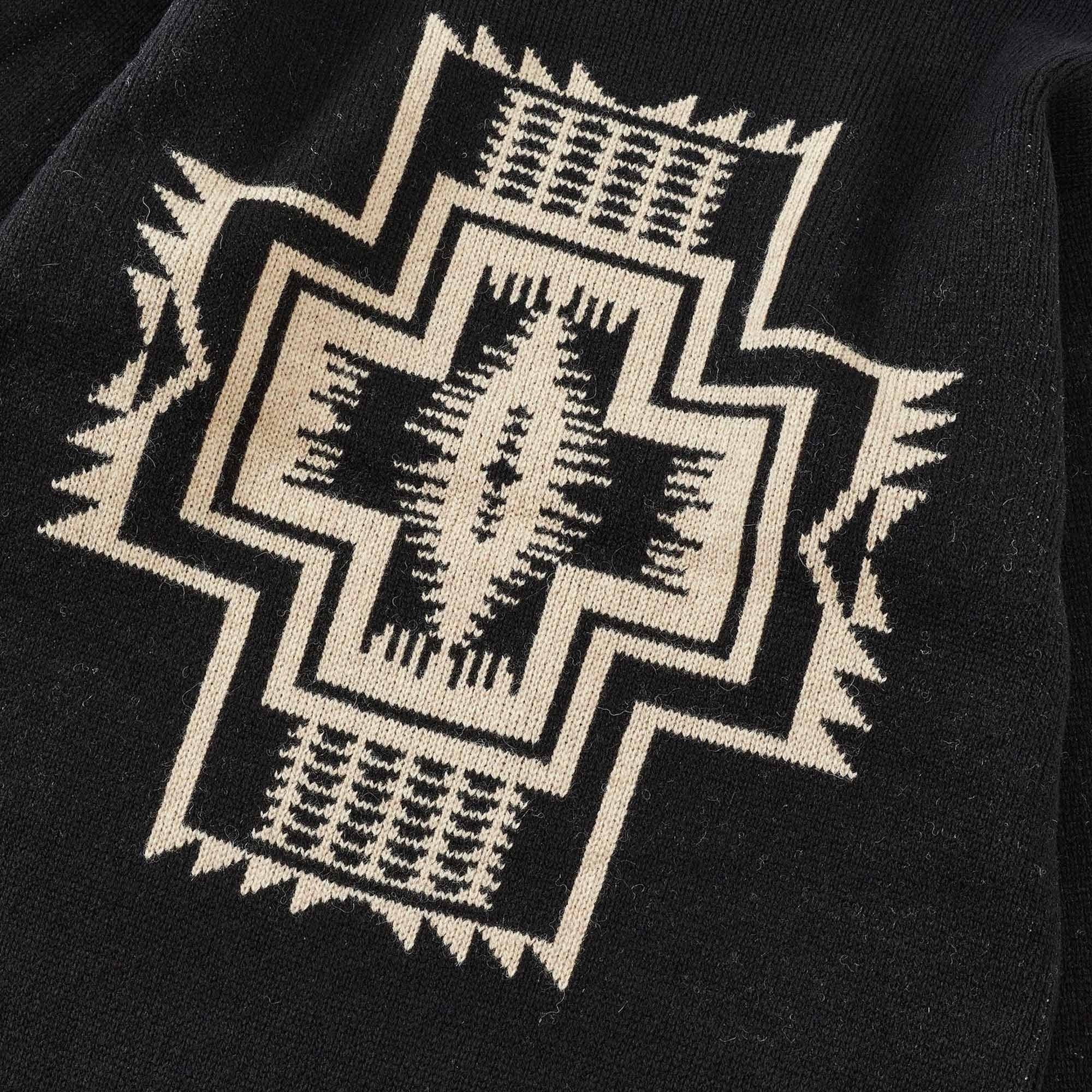 Pendleton Woolen Mills Crewneck Wool Pullover - Black