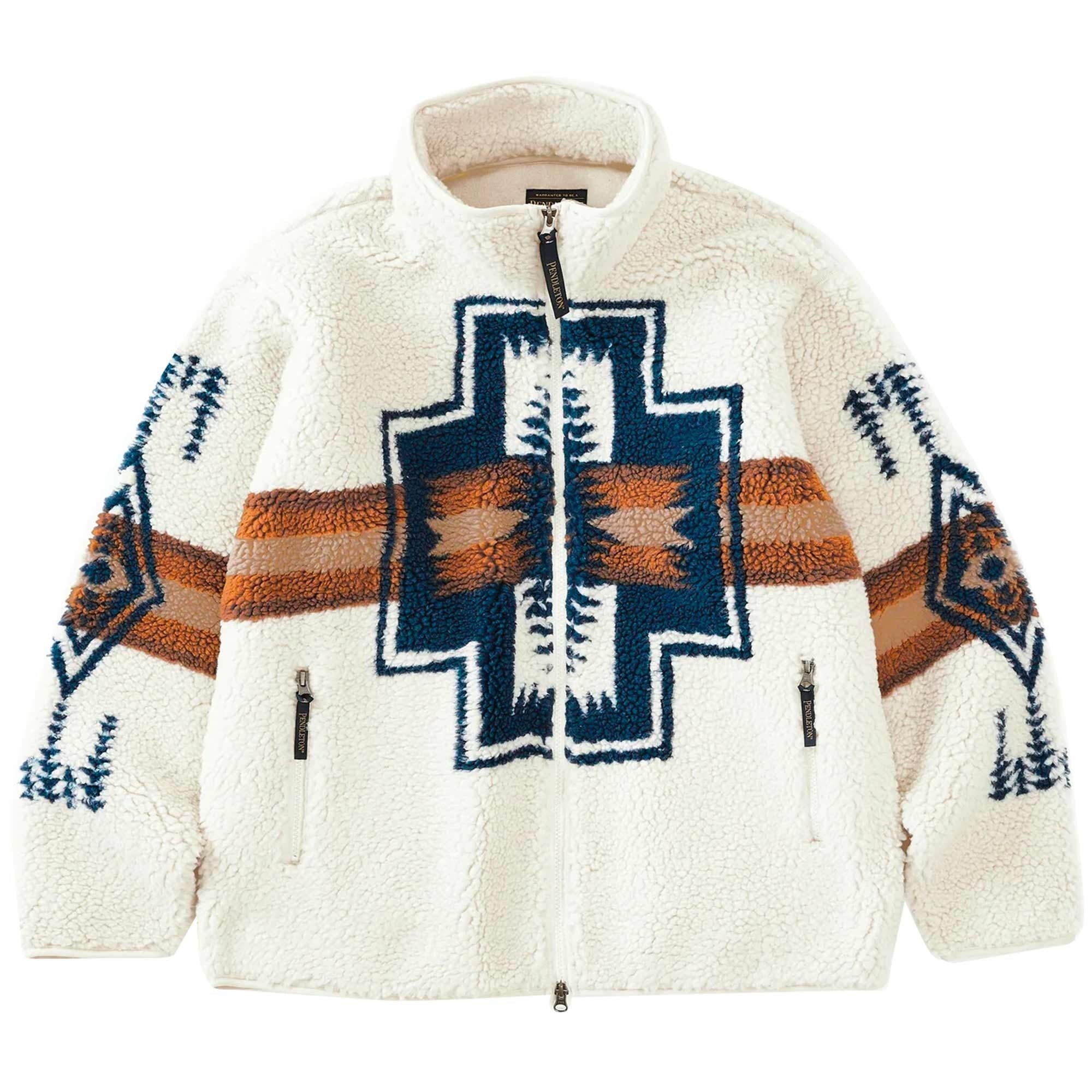 Pendleton Woolen Mills Unisex Boa Blouson - Ivory