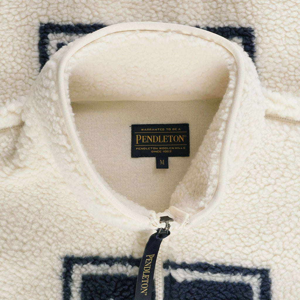 Pendleton Woolen Mills Unisex Boa Blouson - Ivory