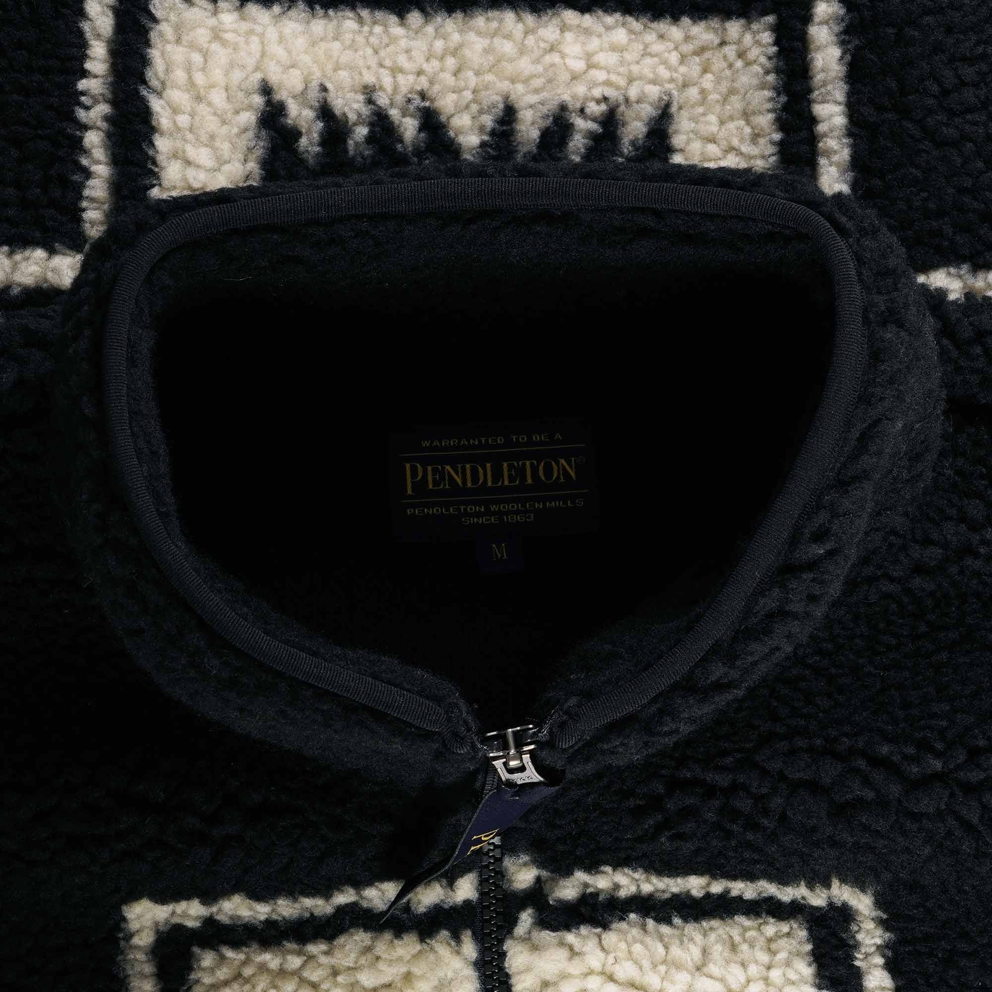 Pendleton Woolen Mills Unisex Boa Blouson - Black