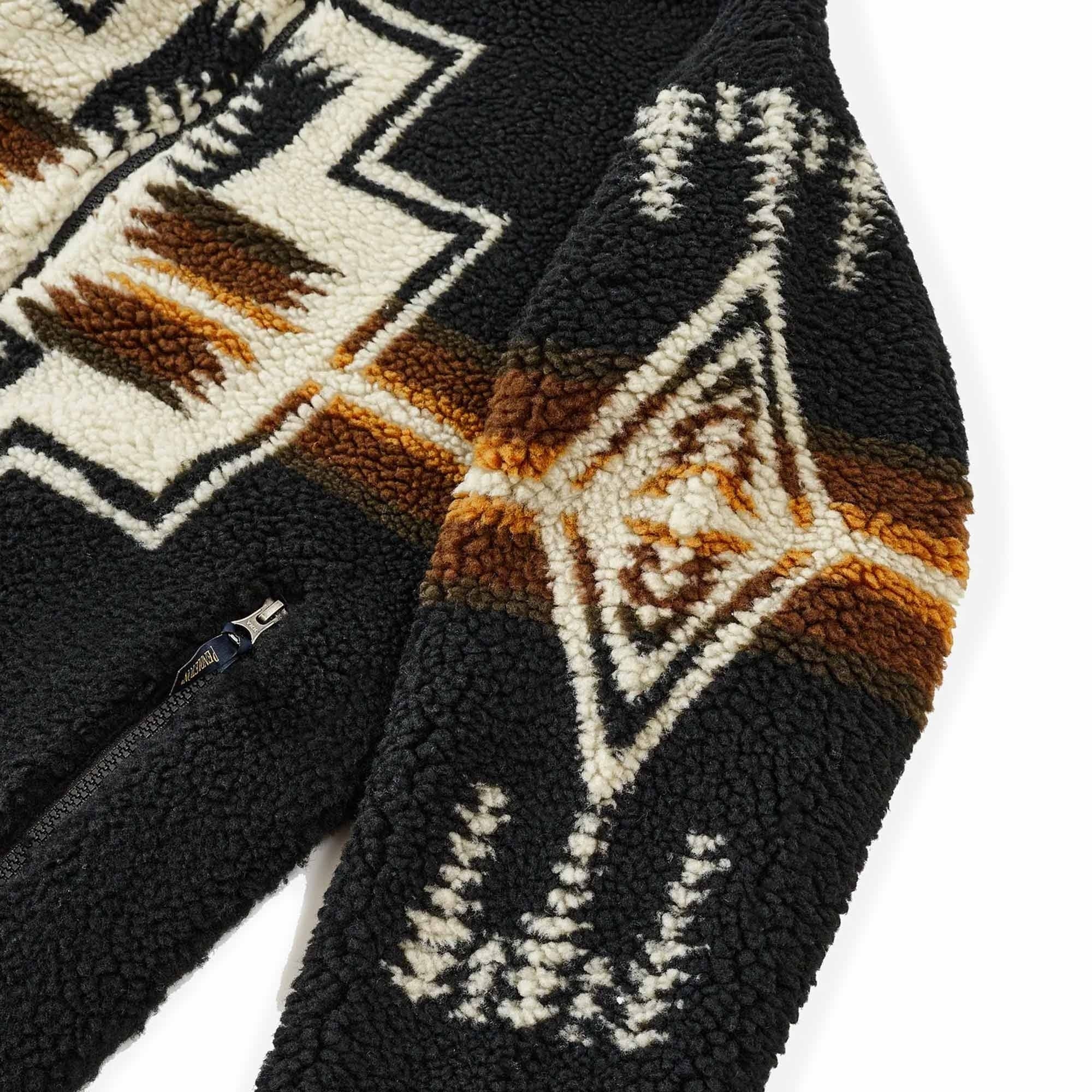 Pendleton Woolen Mills Unisex Boa Blouson - Black
