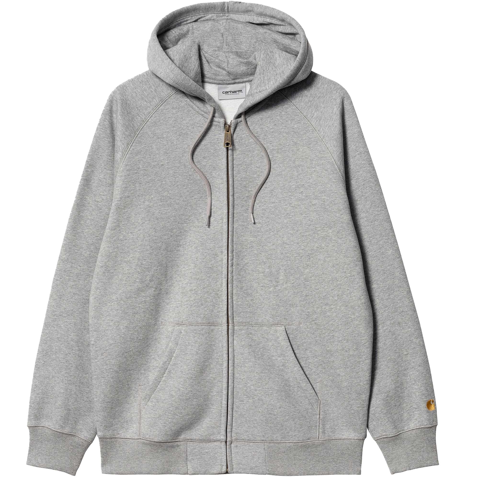 Carhartt WIP Hooded Chase Jacket - Grey