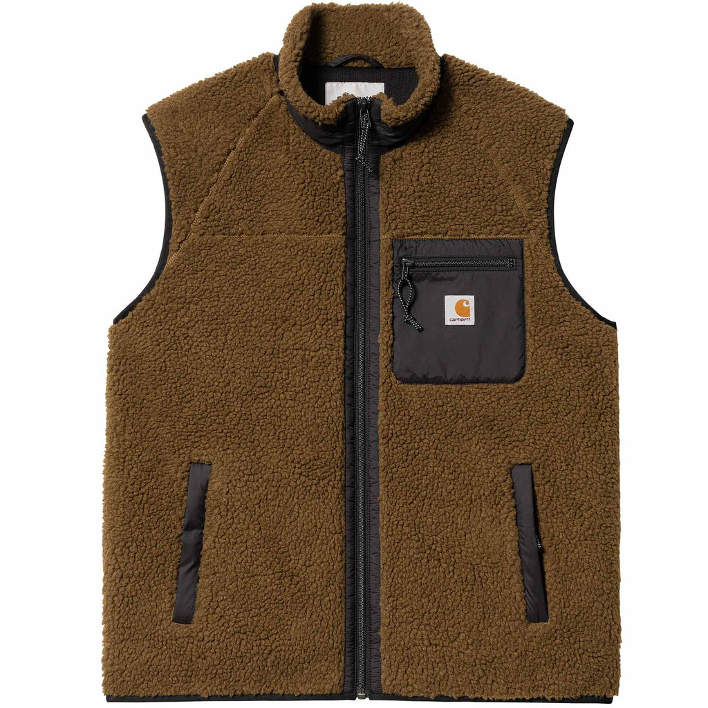 Carhartt WIP Prentis Vest Liner - Deep Brown