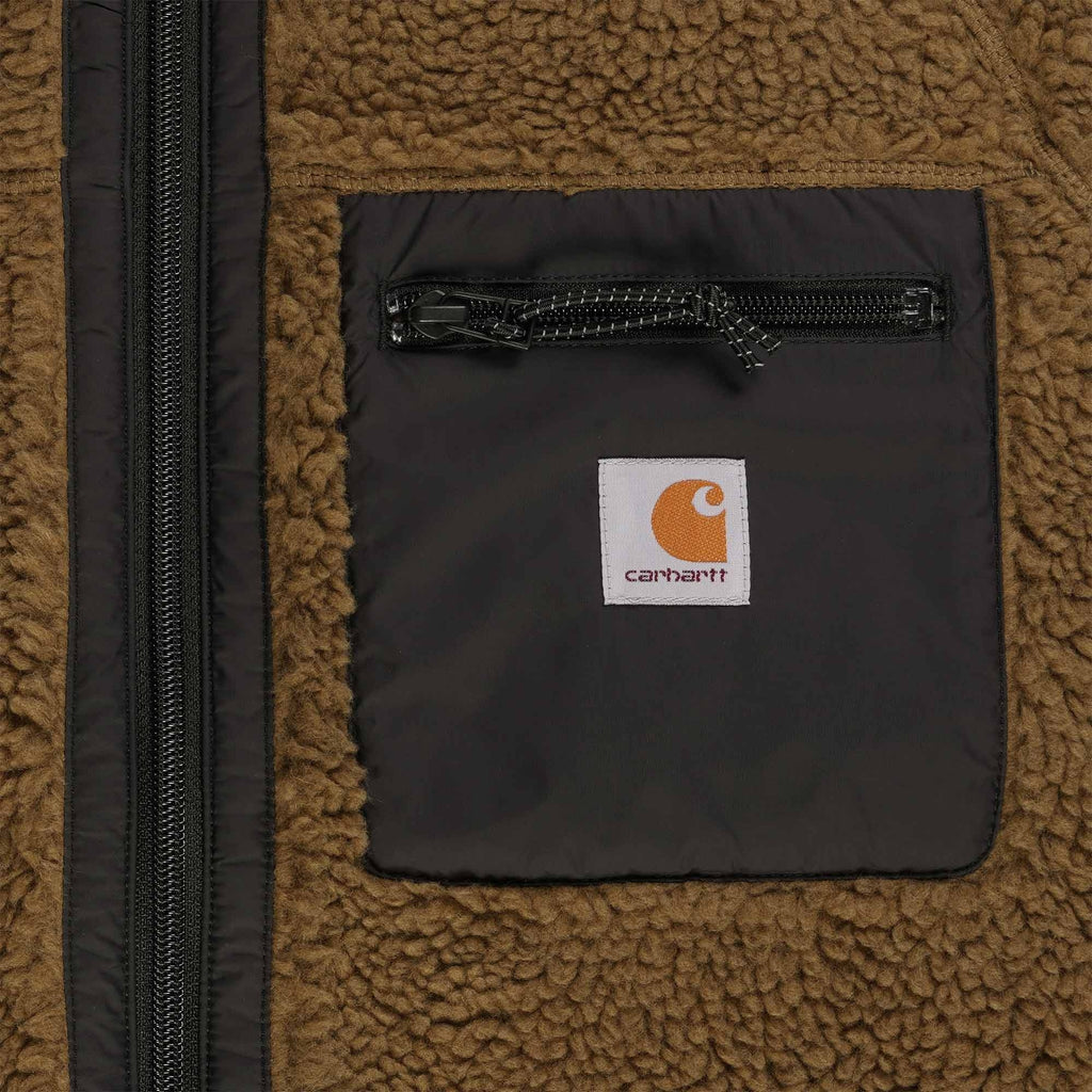 Carhartt WIP Prentis Vest Liner - Deep Brown