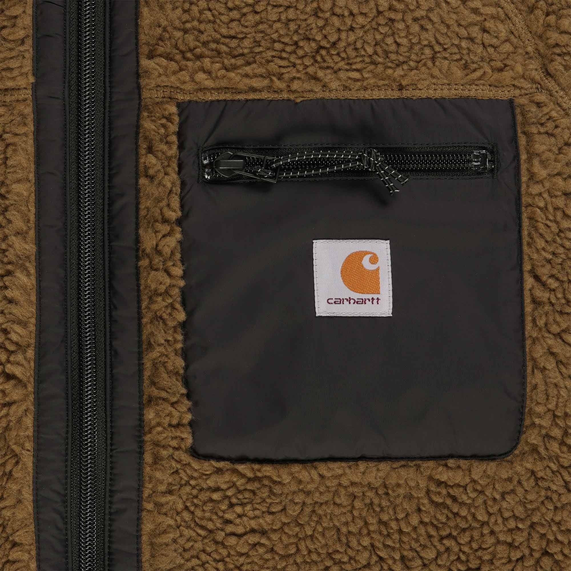 Carhartt WIP Prentis Vest Liner - Deep Brown