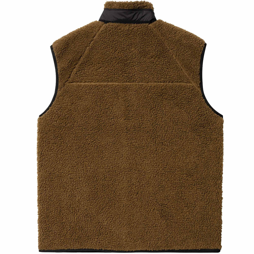 Carhartt WIP Prentis Vest Liner - Deep Brown