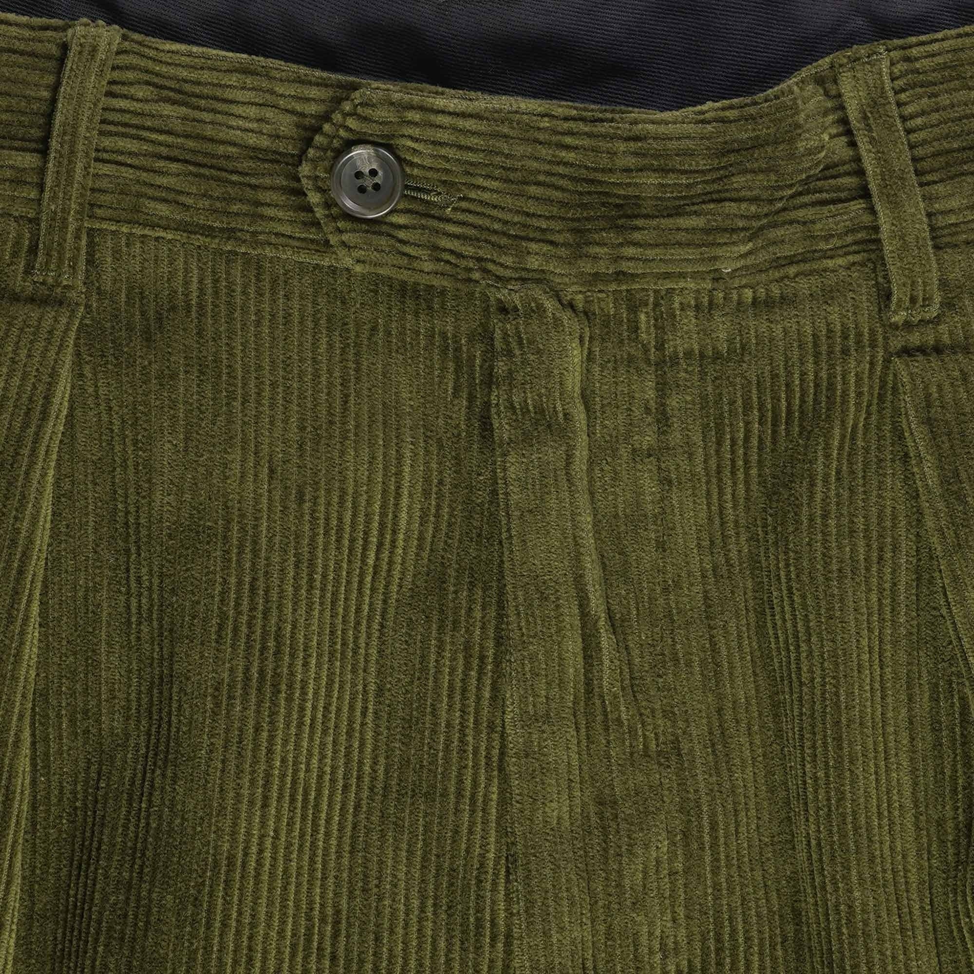 Engineered Garments Carlyle Pant 8W Corduroy - Olive
