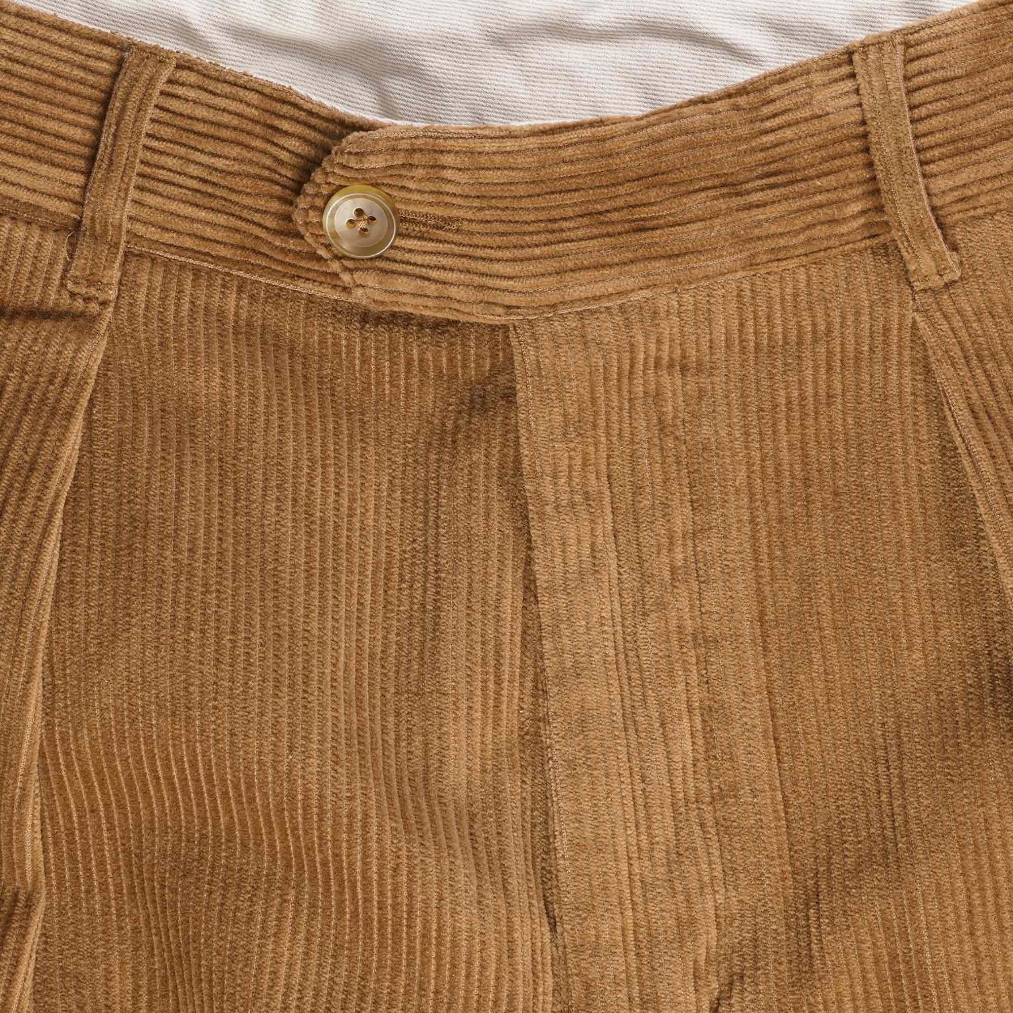 Engineered Garments Carlyle Pant 8W Corduroy - Chestnut