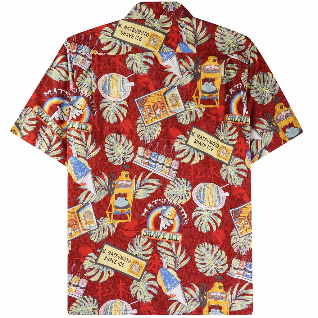 Go Barefoot Convertible-Collar Printed Cotton Shirt - Matsumoto