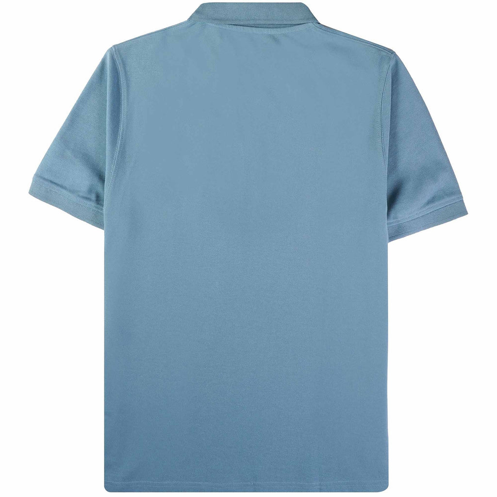 Aquascutum Logo Polo Shirt - Avio Blue