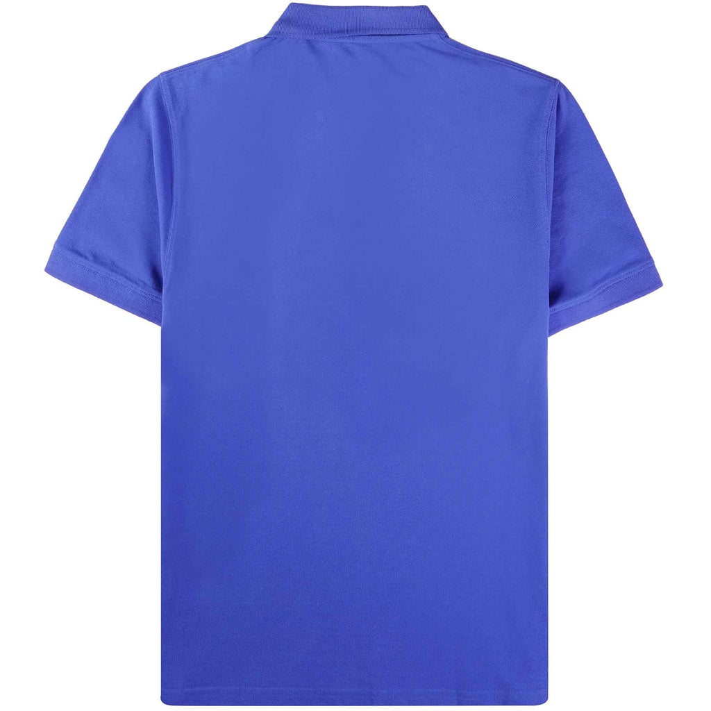 Aquascutum Logo Polo Shirt - Royal Blue