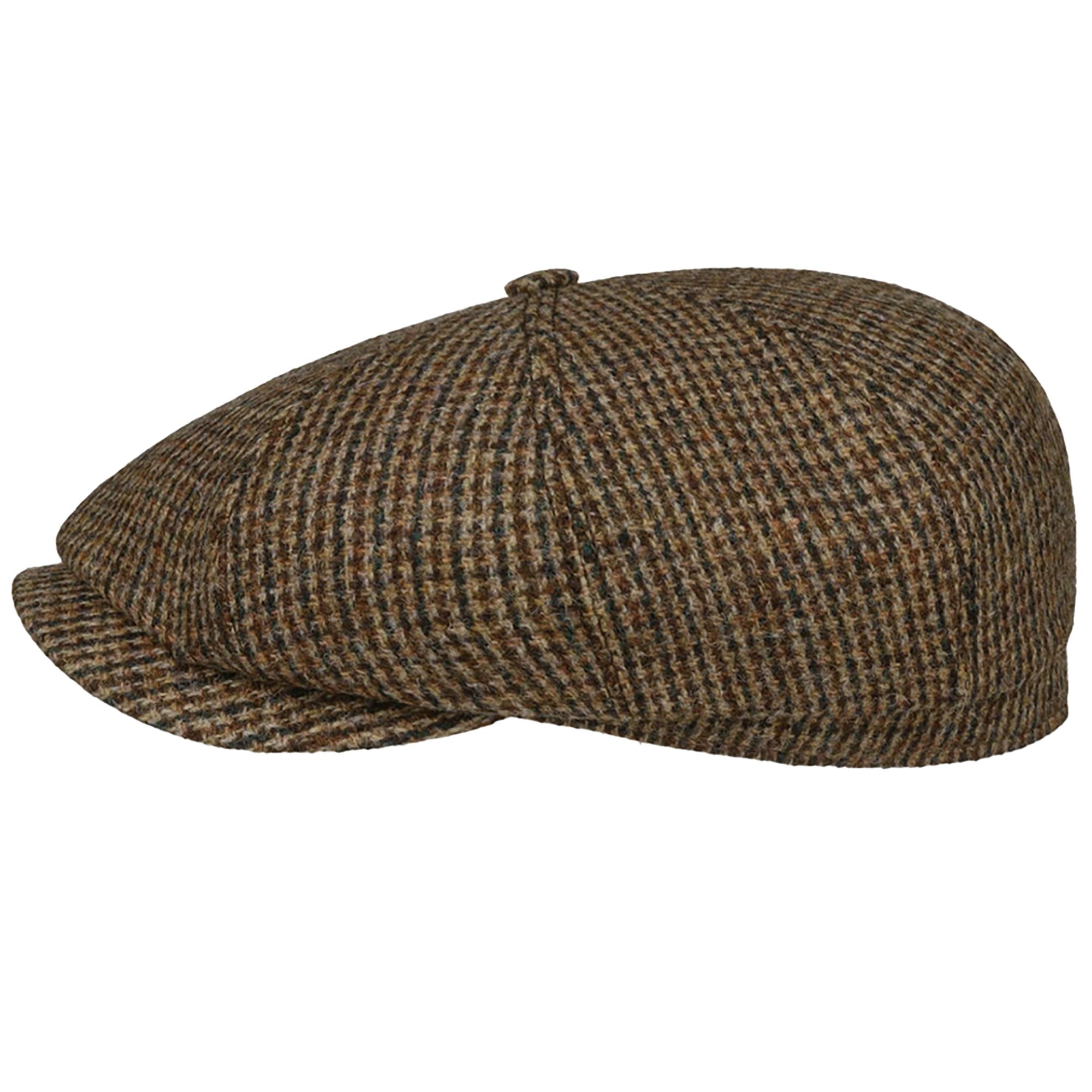 Stetson Hats Hatteras Brayton Flat Cap - Brown