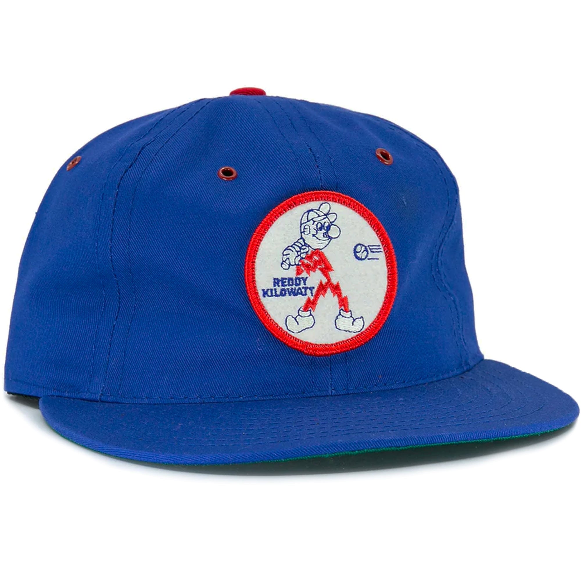 Ebbets Field Flannels Reddy Kilowatt Cotton Twill Ballcap - Blue