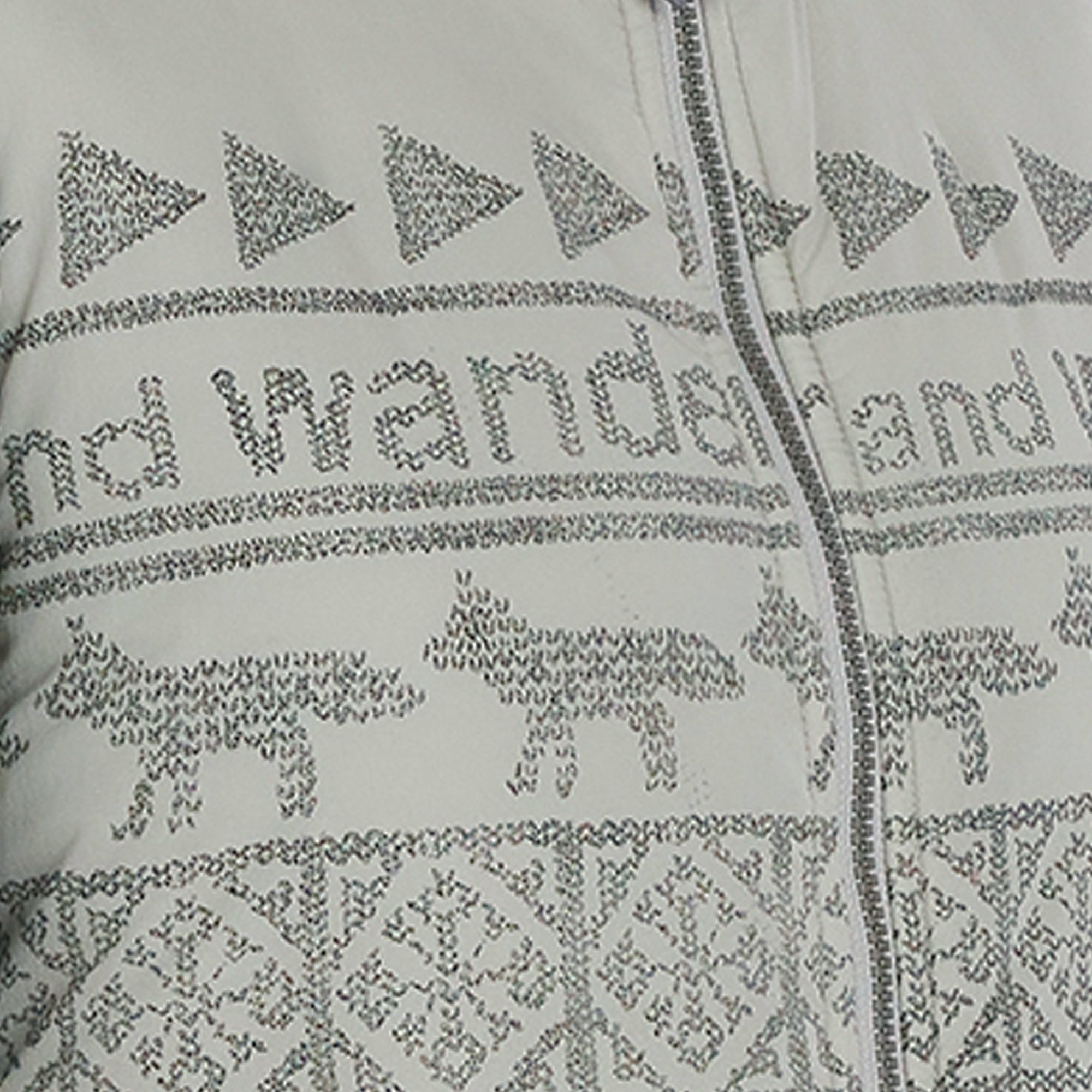 And Wander x Maison Kitsun Nordic Insulation Vest - Beige