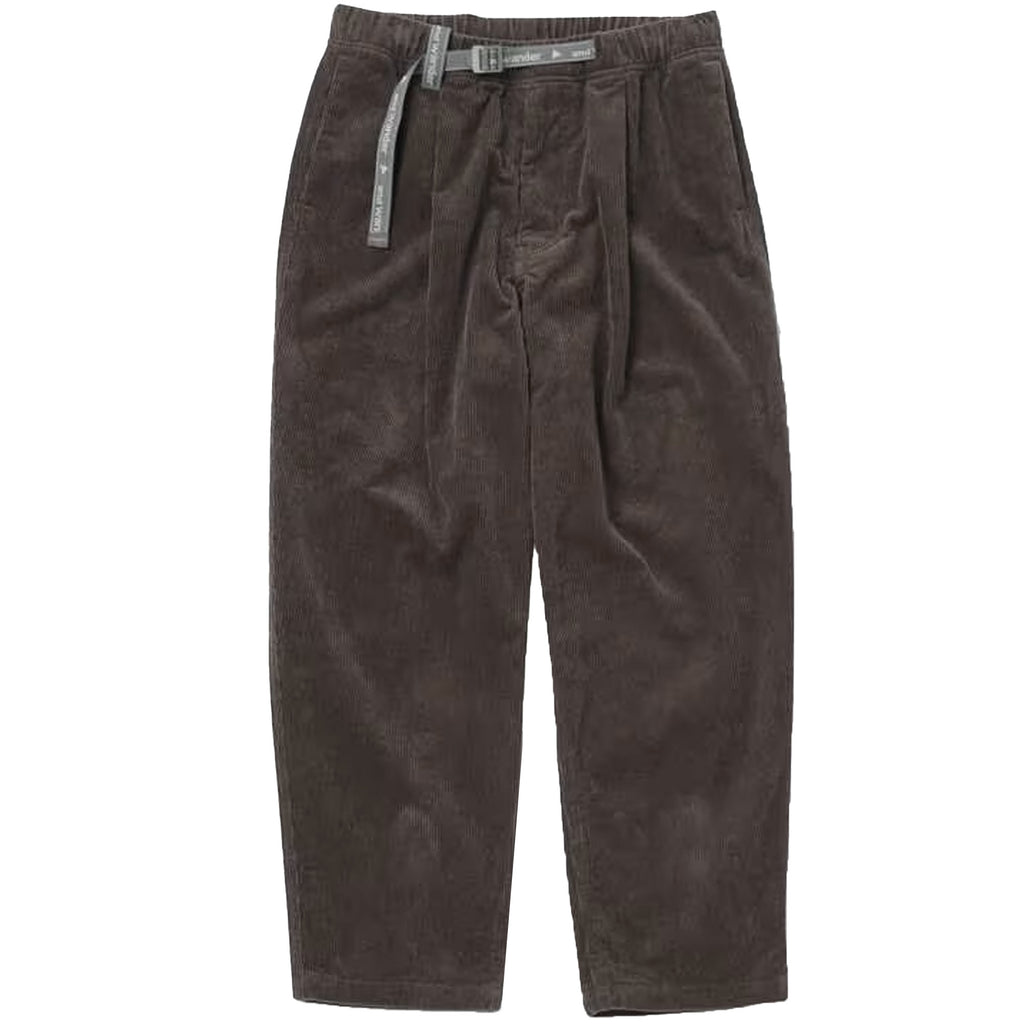 And Wander Corduroy Pants - Dark Gray